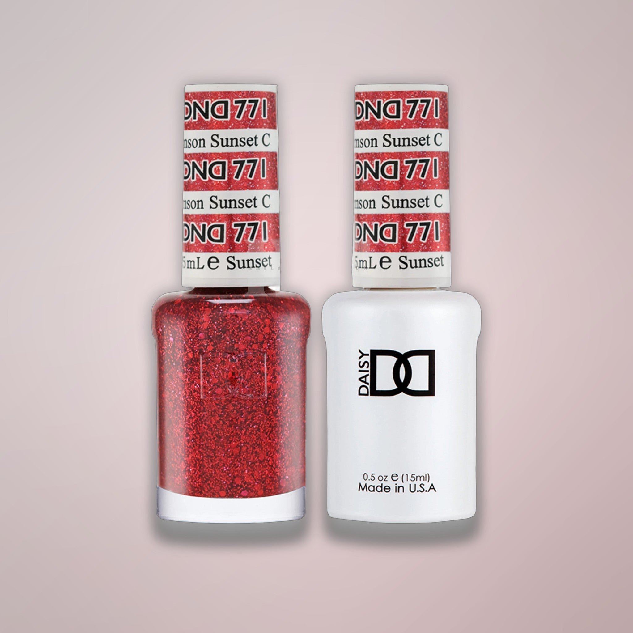 DND Duo Gel - 771 Crimson Sunset