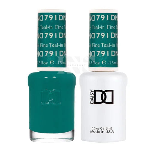 DND Duo Gel - 791 Teal In Fine - Gel Polish