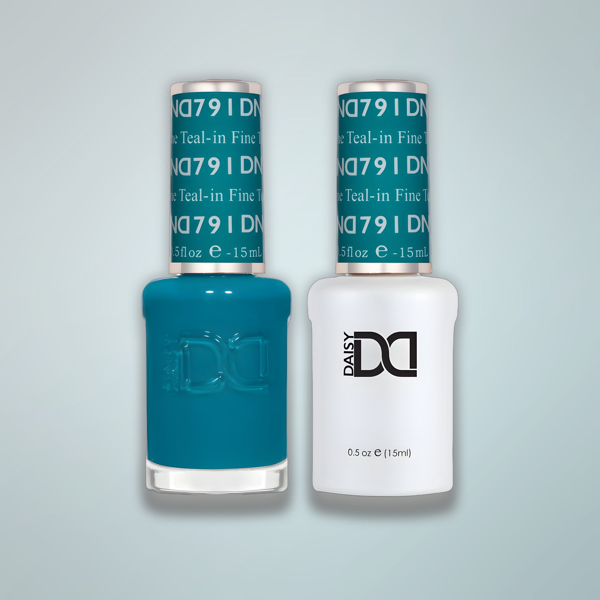 DND Duo Gel - 791 Teal In Fine