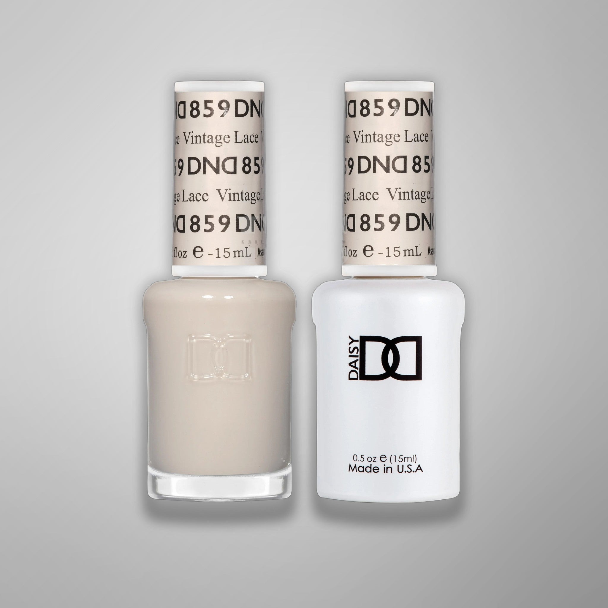 DND Duo Gel - 859 Vintage Lace