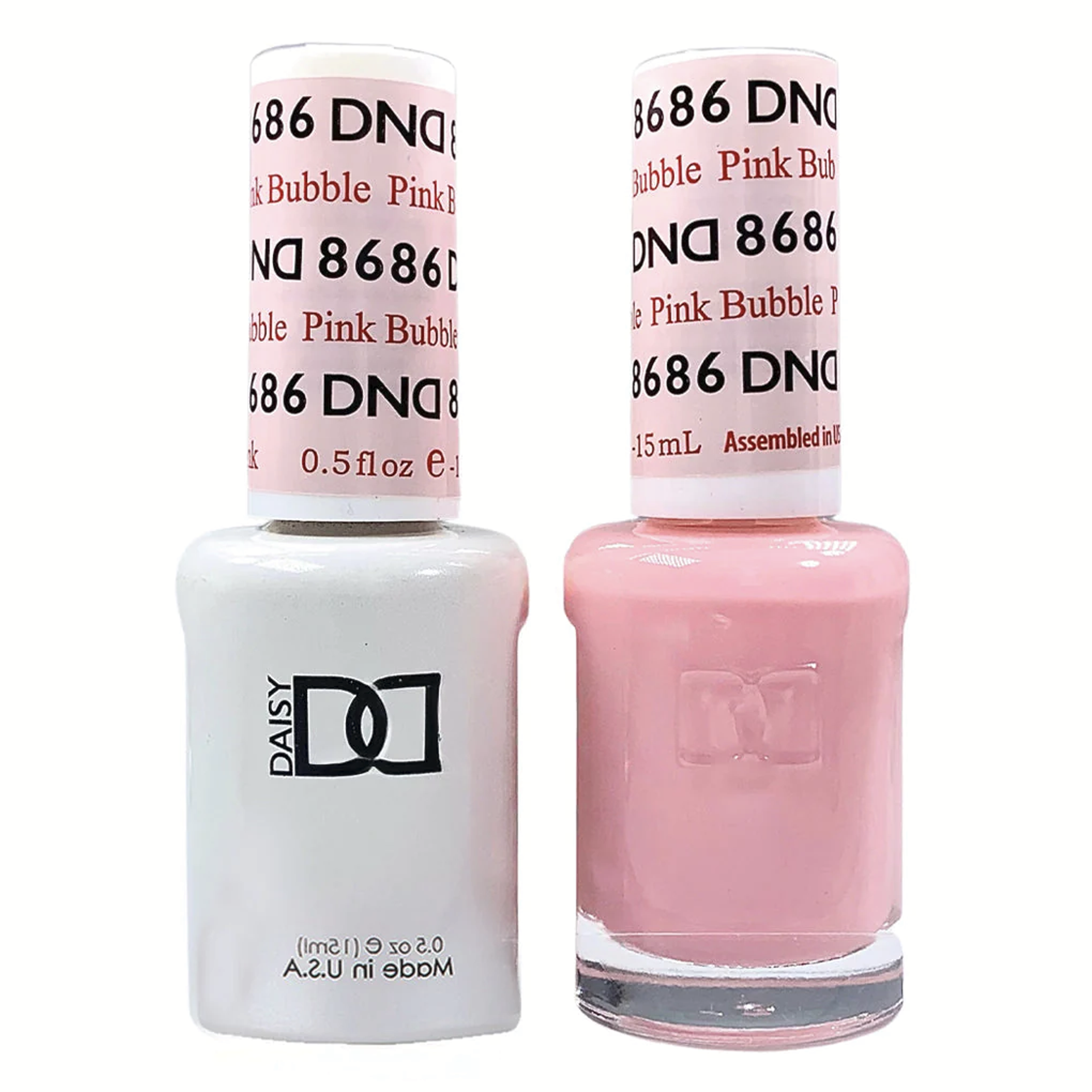 Dnd duo - 8686 pink buble - nail polish
