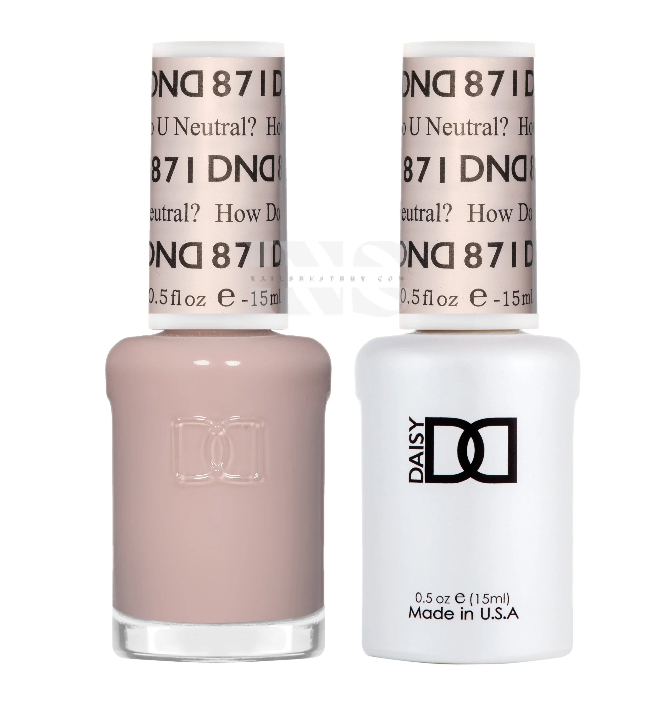 DND Duo Gel - 871 How Do U Neutral? - Gel Polish