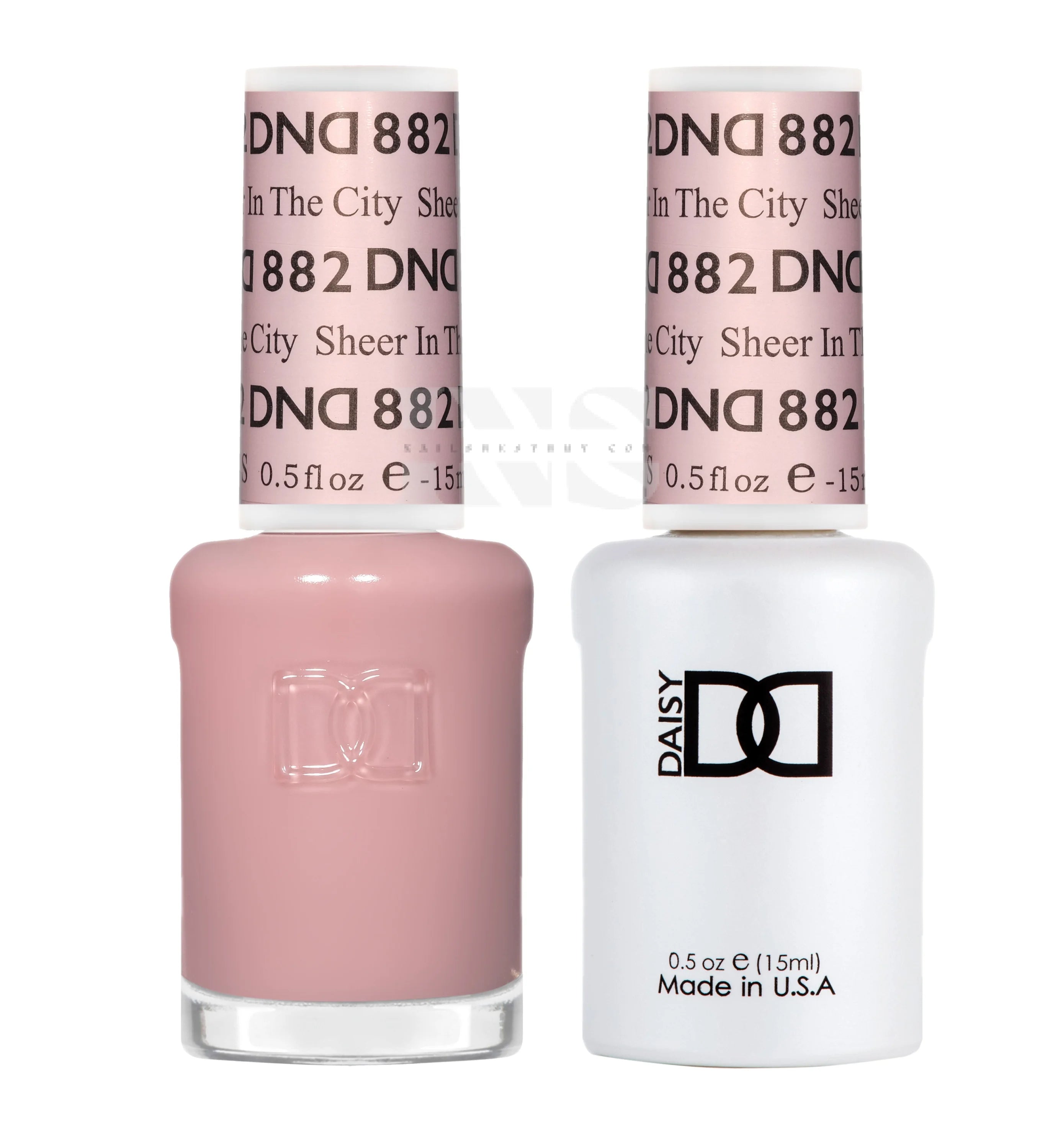 DND Duo Gel - 882 Sheer In The City - Gel Polish