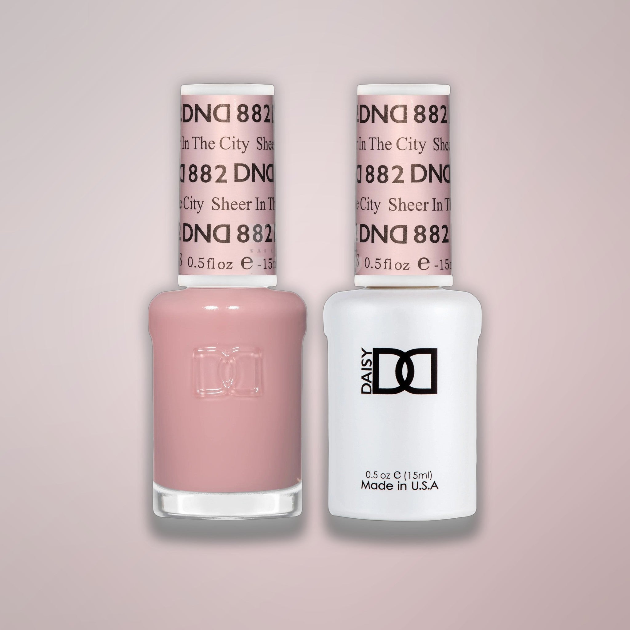 DND Duo Gel - 882 Sheer In The City
