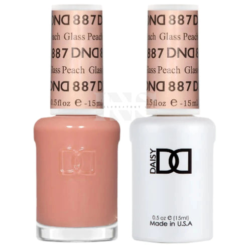 DND Duo Gel - 887 Glass Peach