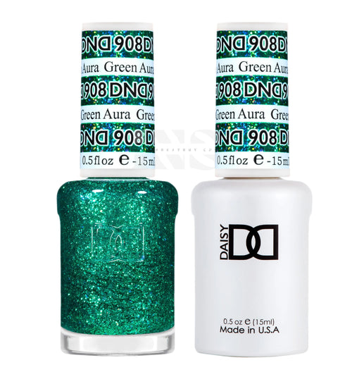 DND Duo Gel - 908 Green Aura