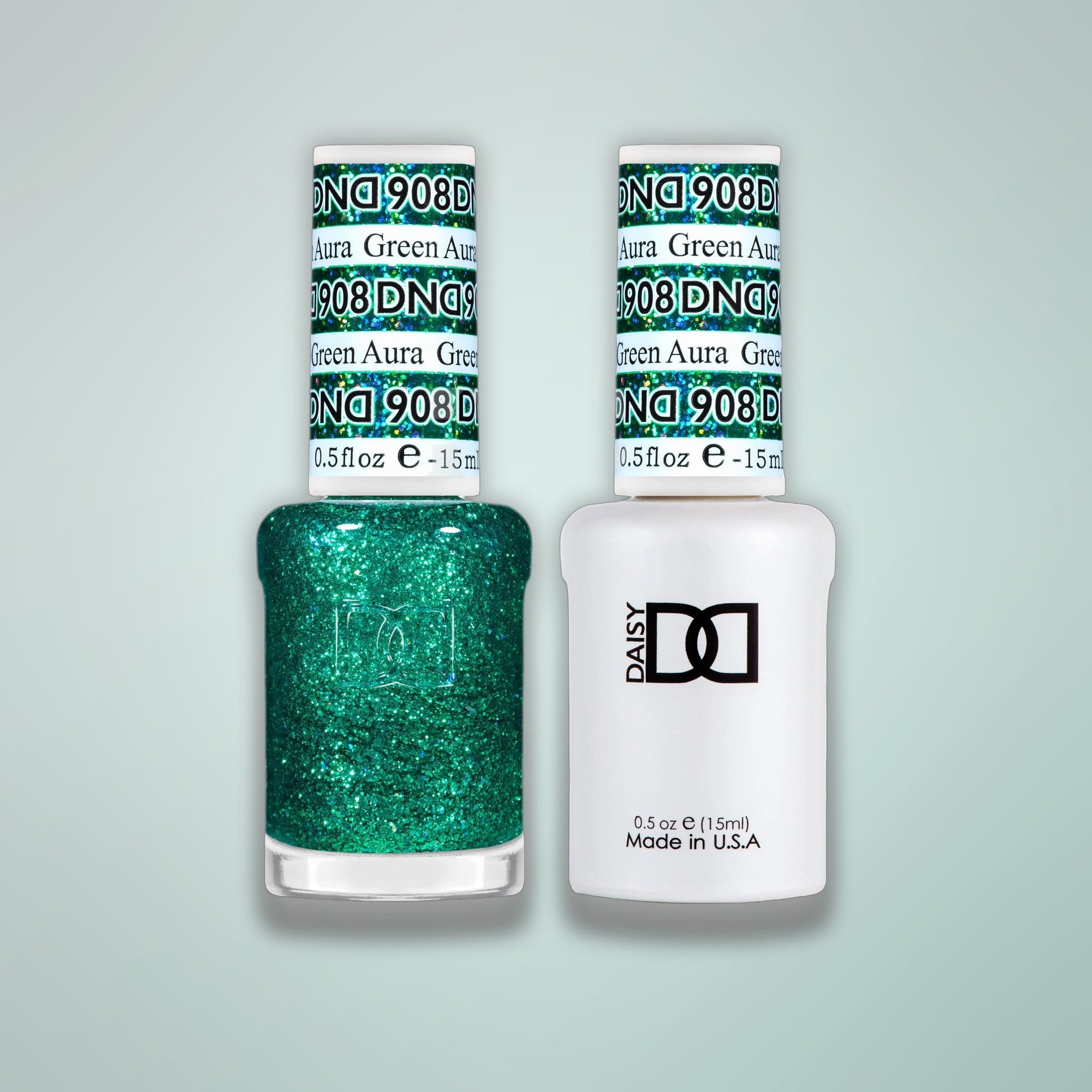 DND Duo Gel - 908 Green Aura