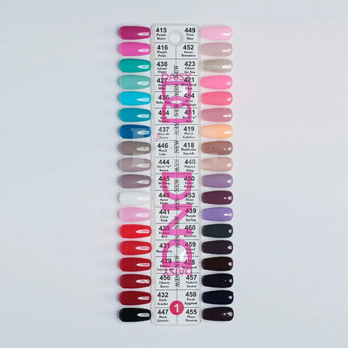 DND Duo Gel - Collection 1 - 36 pc - Free Chart