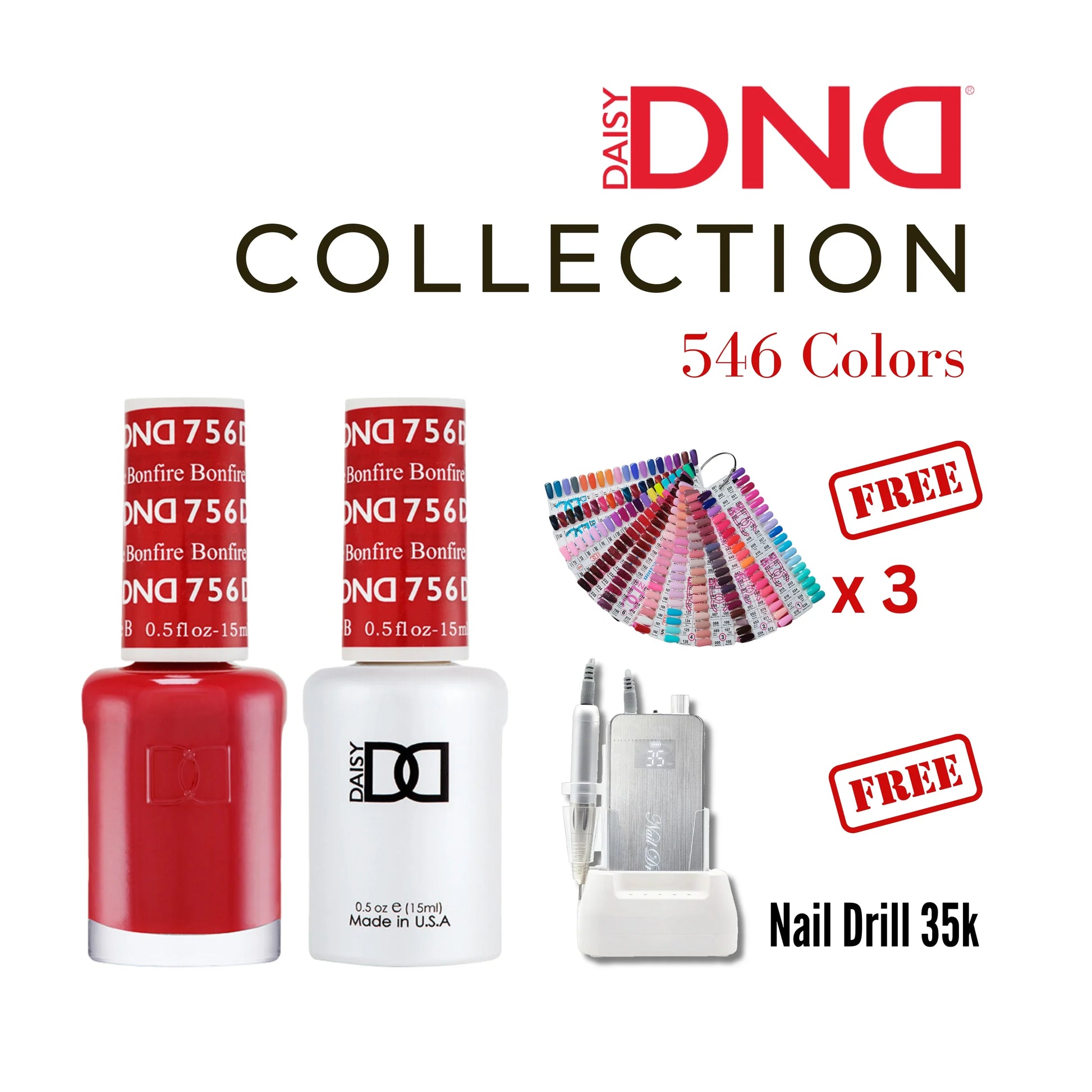 Dnd duo gel collection - 548 colors - nail polish