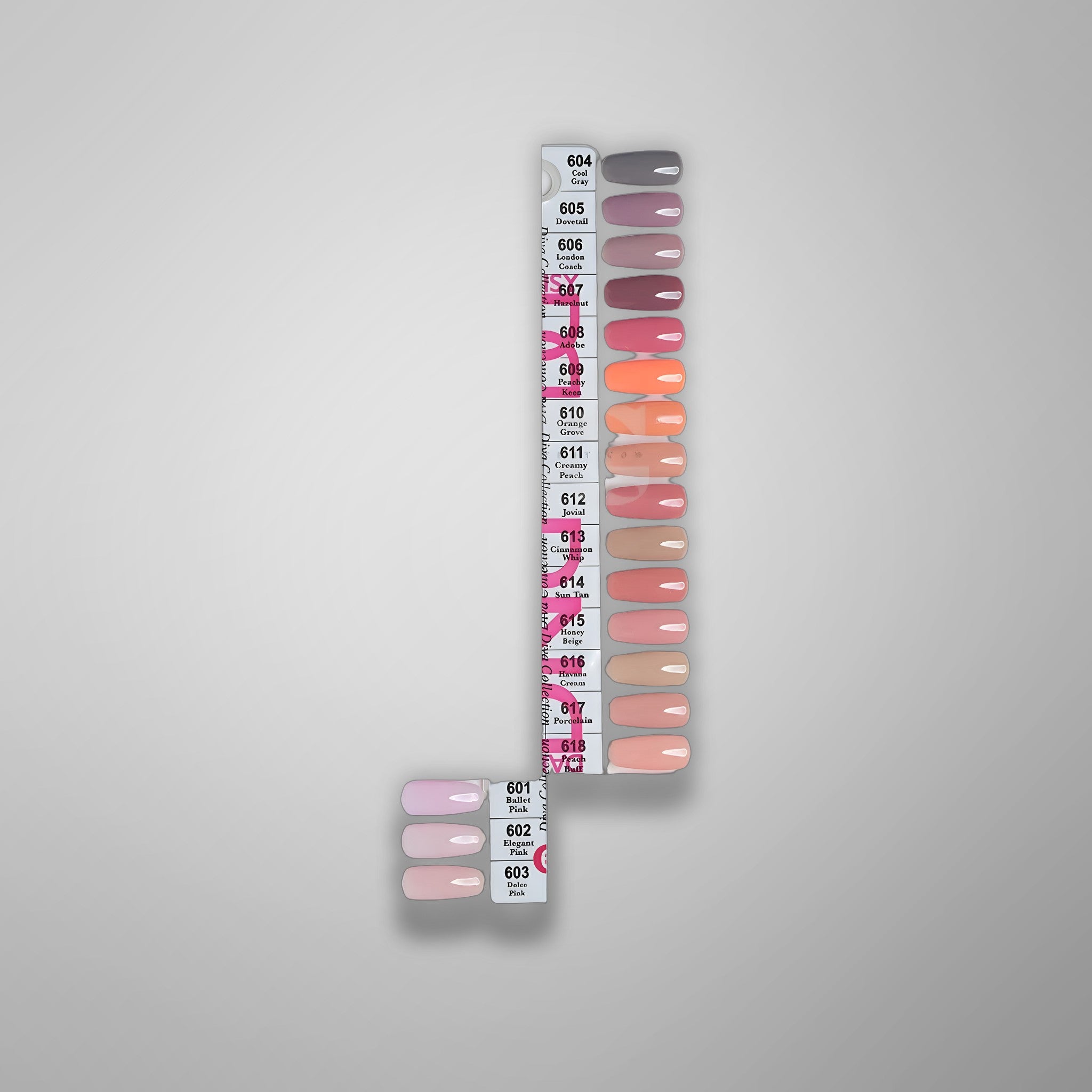 DND Duo Gel Set 12 (601-618)