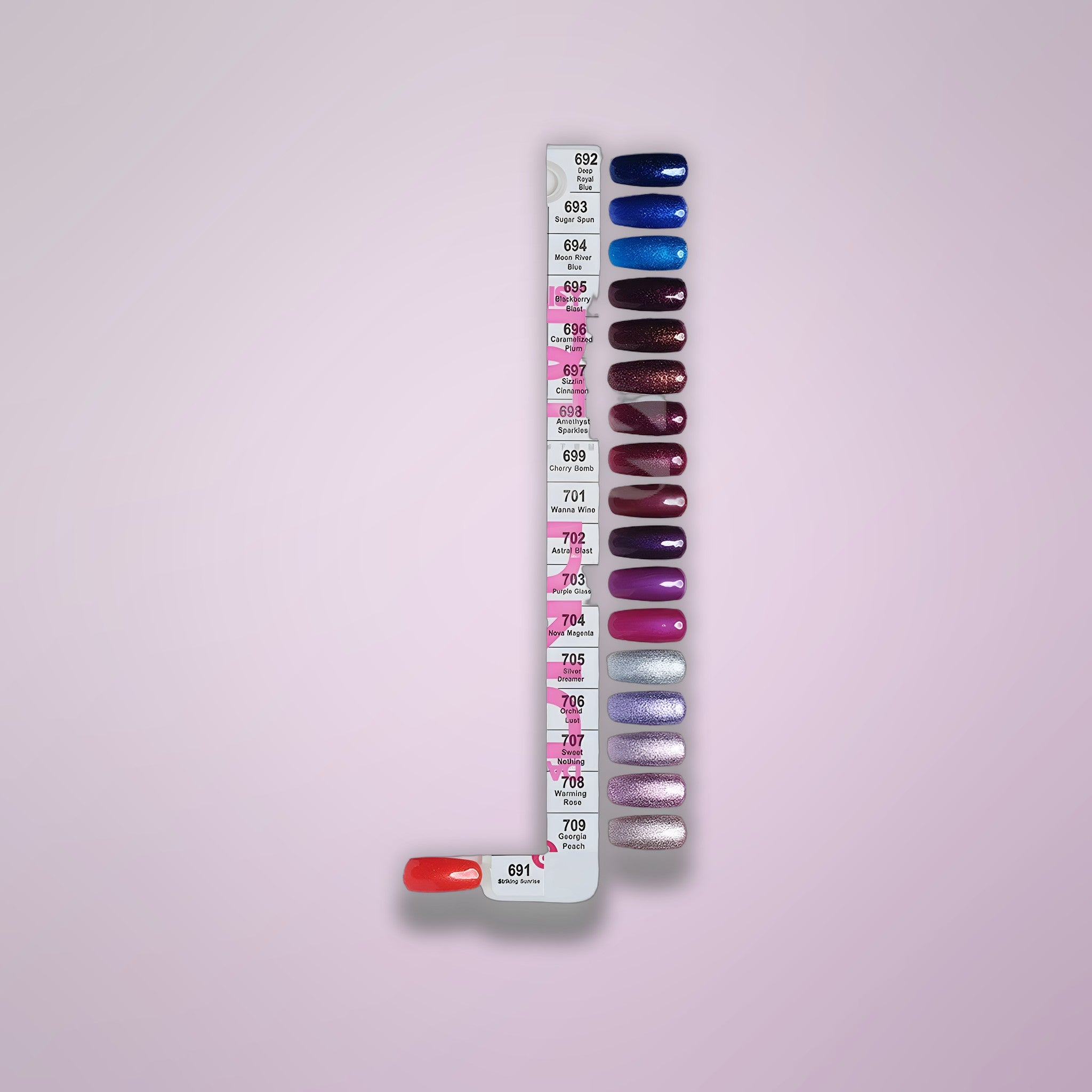 DND Duo Gel Set 17 (691-709)