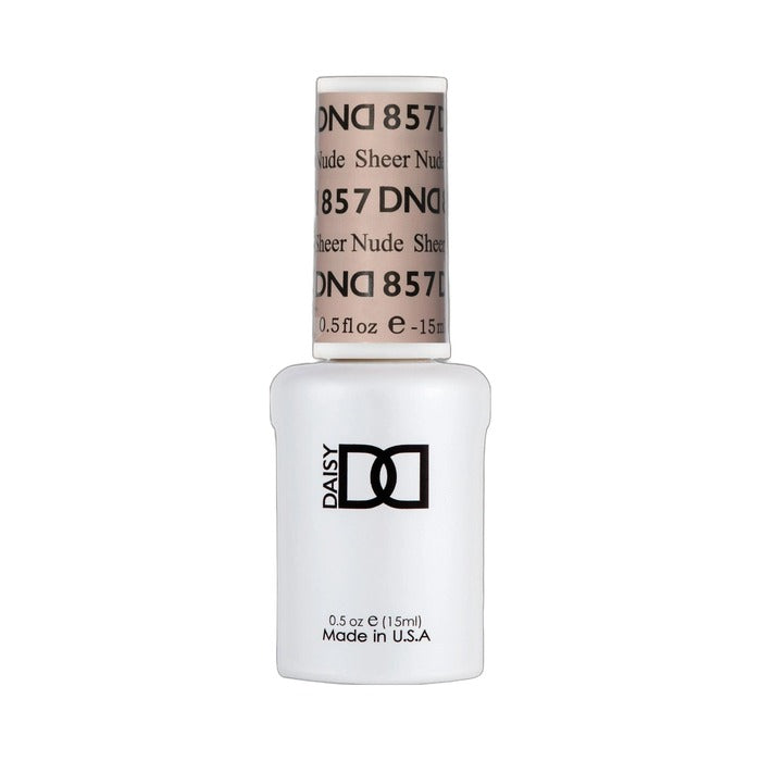 DND Gel - 857 Sheer Nude