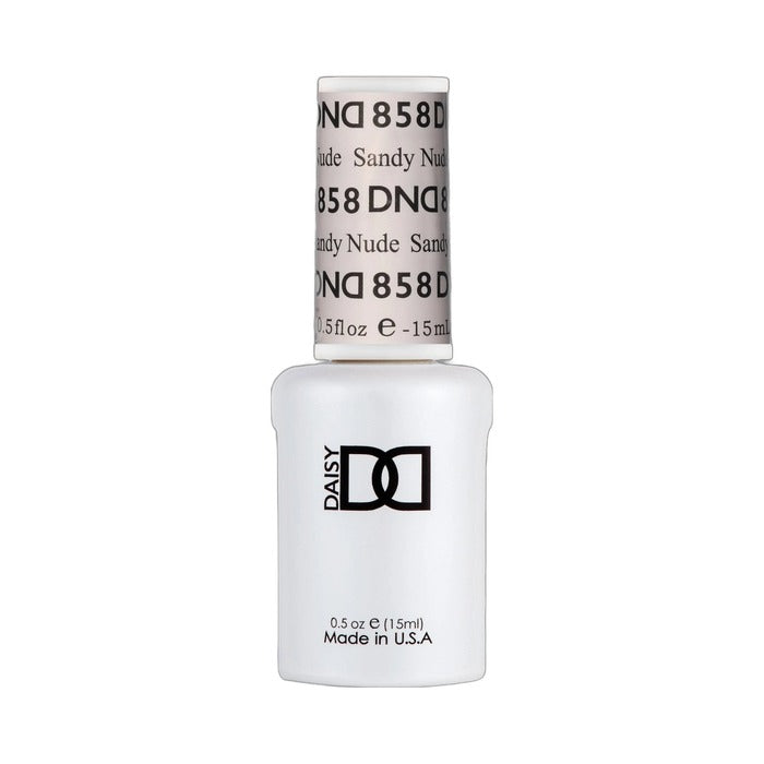 DND Gel - 858 Sandy Nude