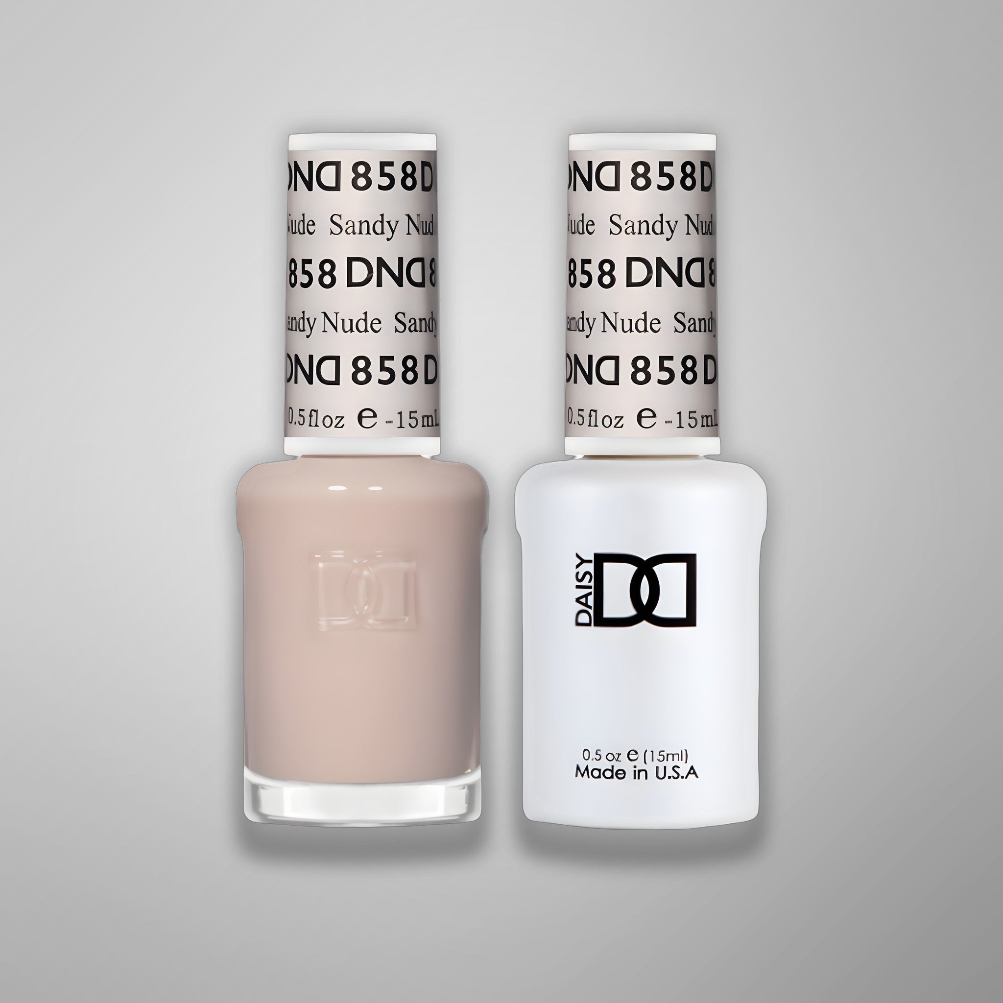 DND Gel - 858 Sandy Nude