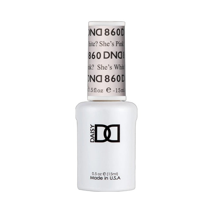 DND Gel - 860 She's White? She's Pink?