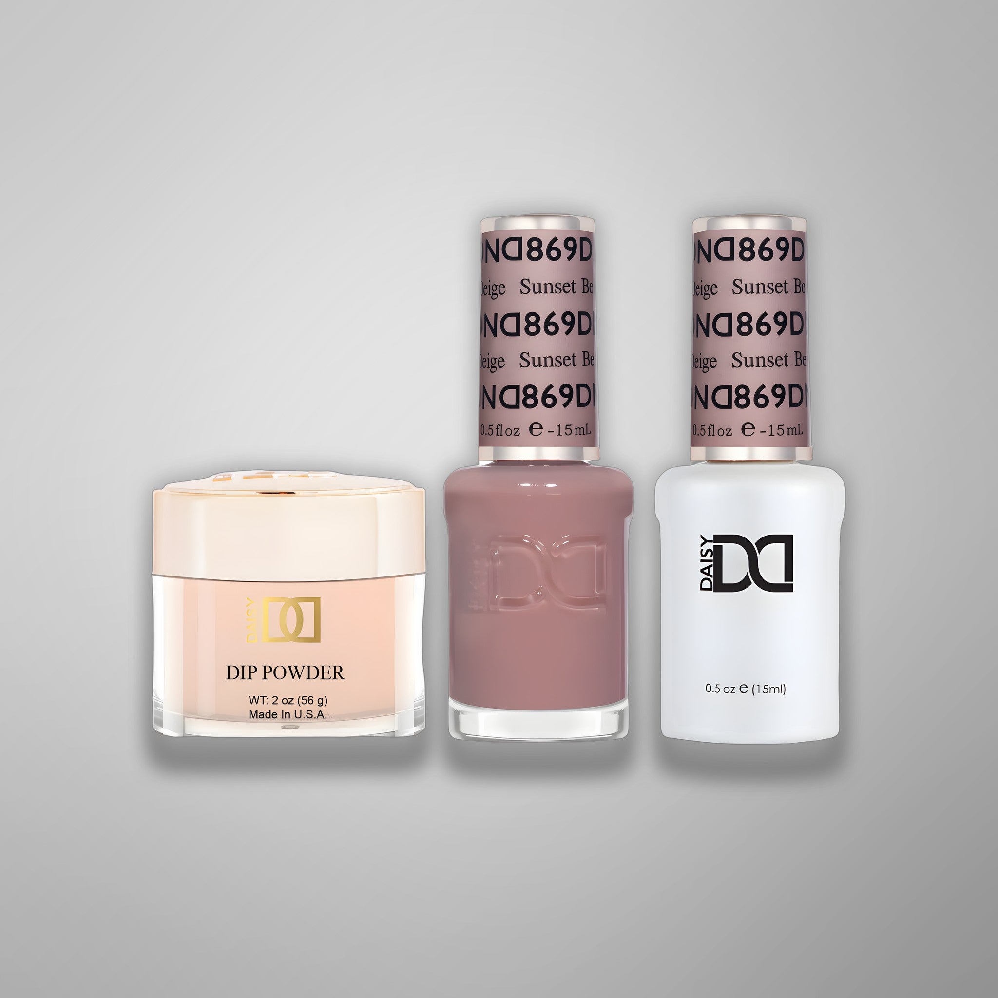 DND Gel - 869 Sunset Beige