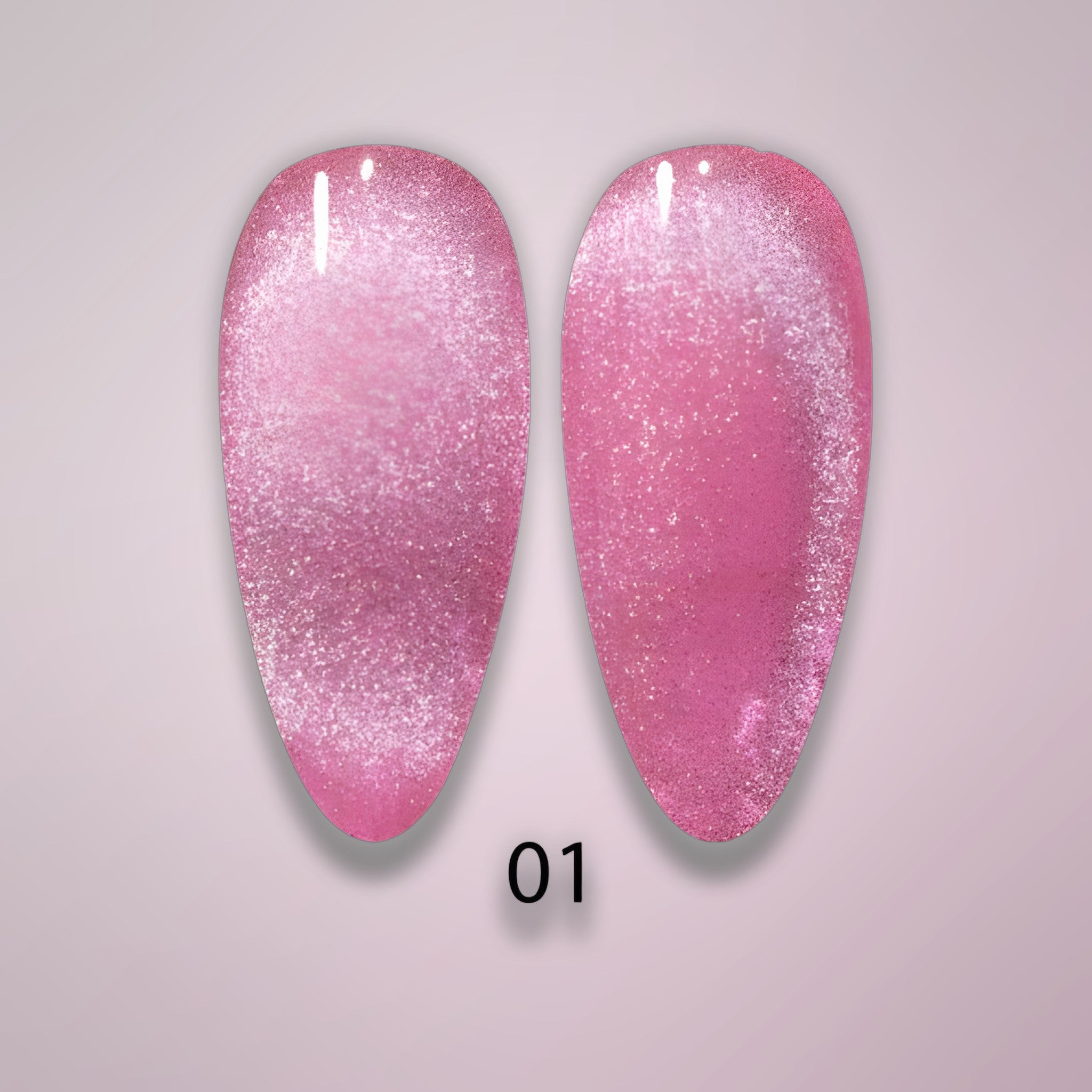 DND DC Gel - 9D Cat Eye - 01 Twilight Blush