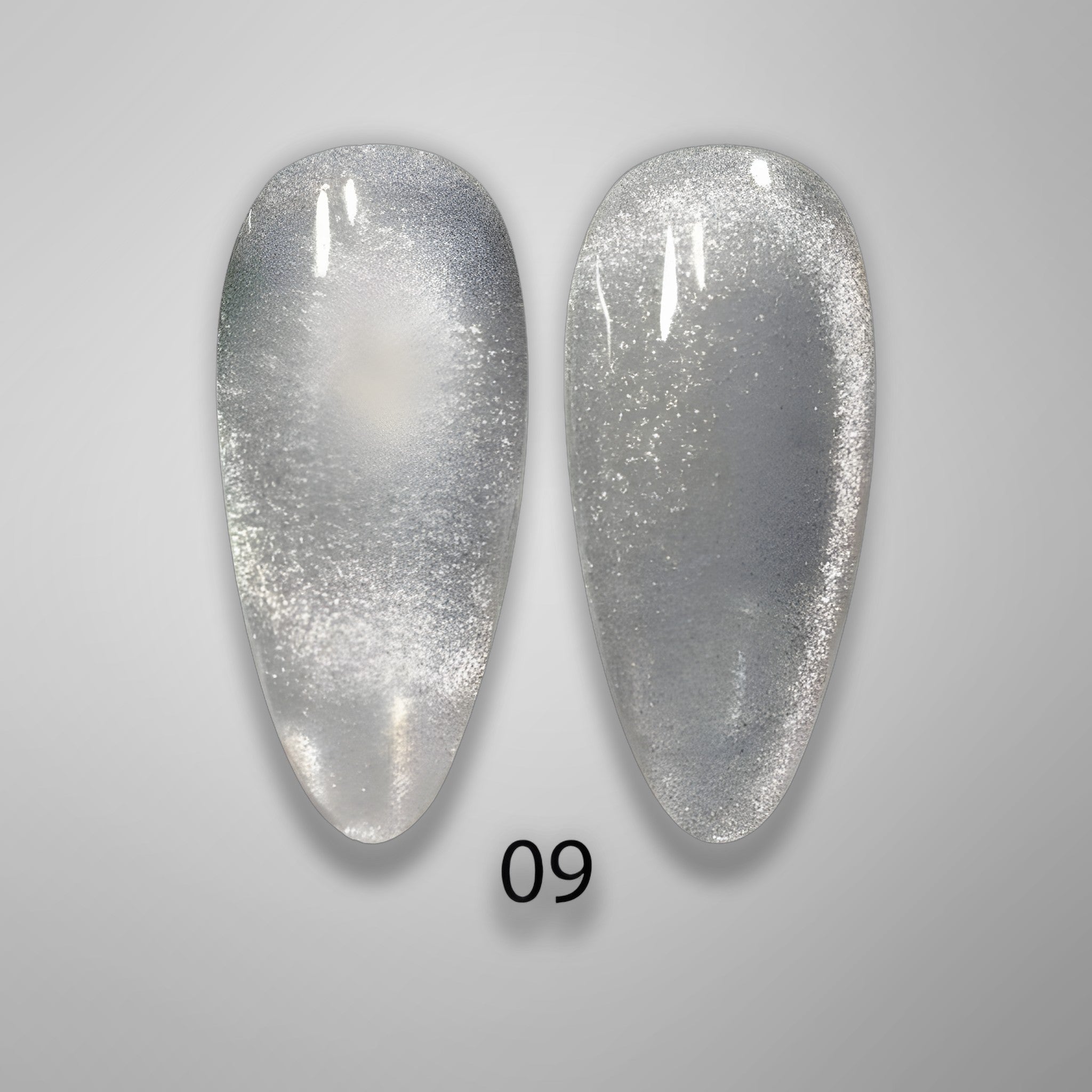 DND DC Gel - 9D Cat Eye - 09 Silver Lynx