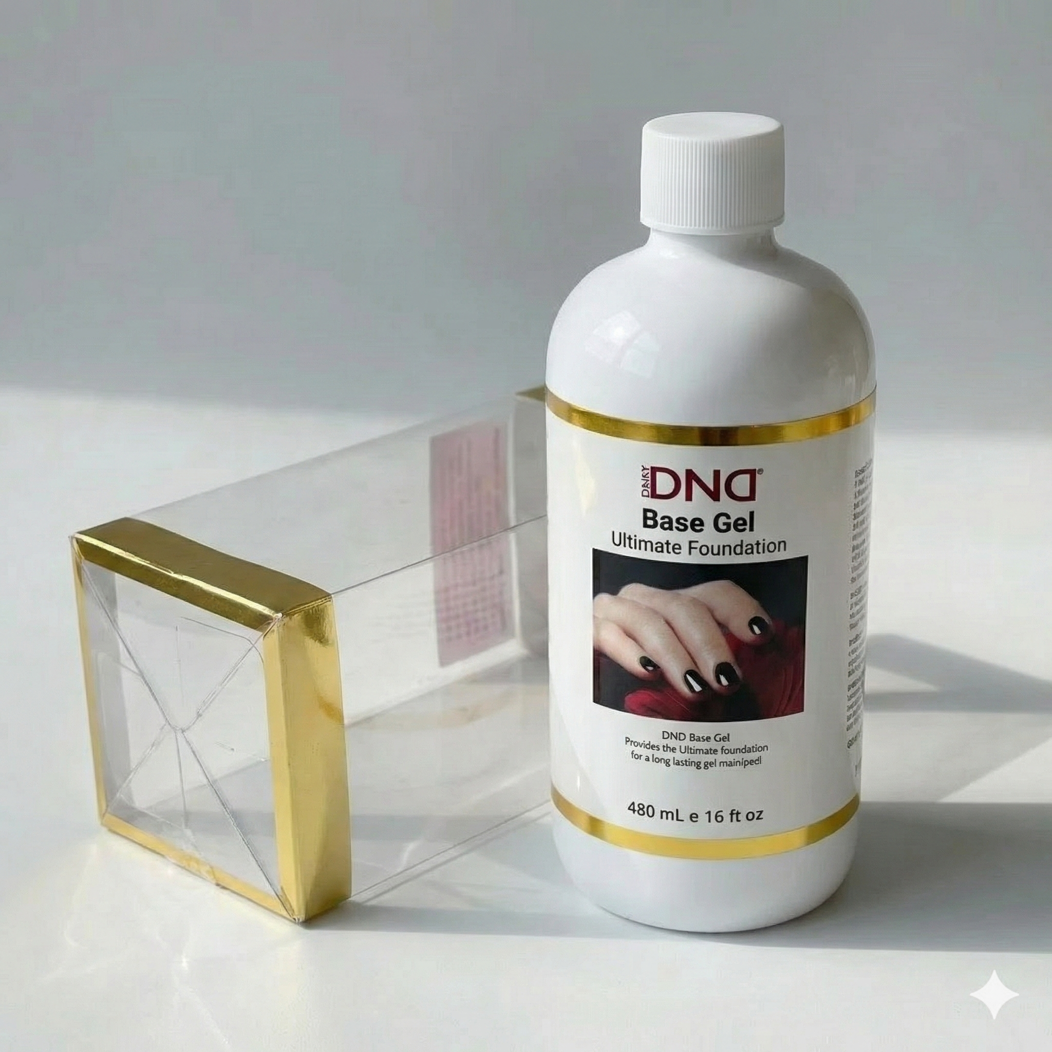 Dnd gel base ultimate foundation 16 oz - color chart