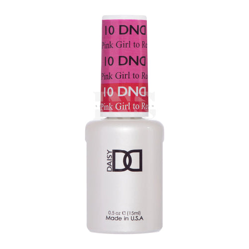 DND Gel - Mood - 10 Pink Girl to Red