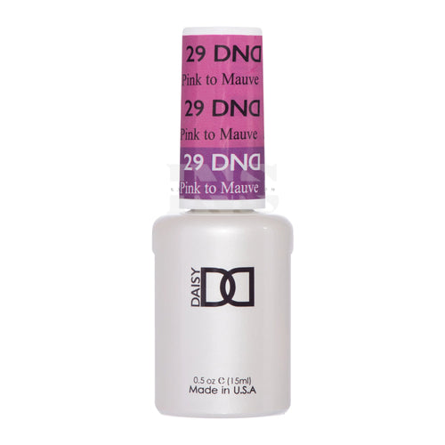 DND Gel - Mood - 29 Pink to Mauve - Gel Polish