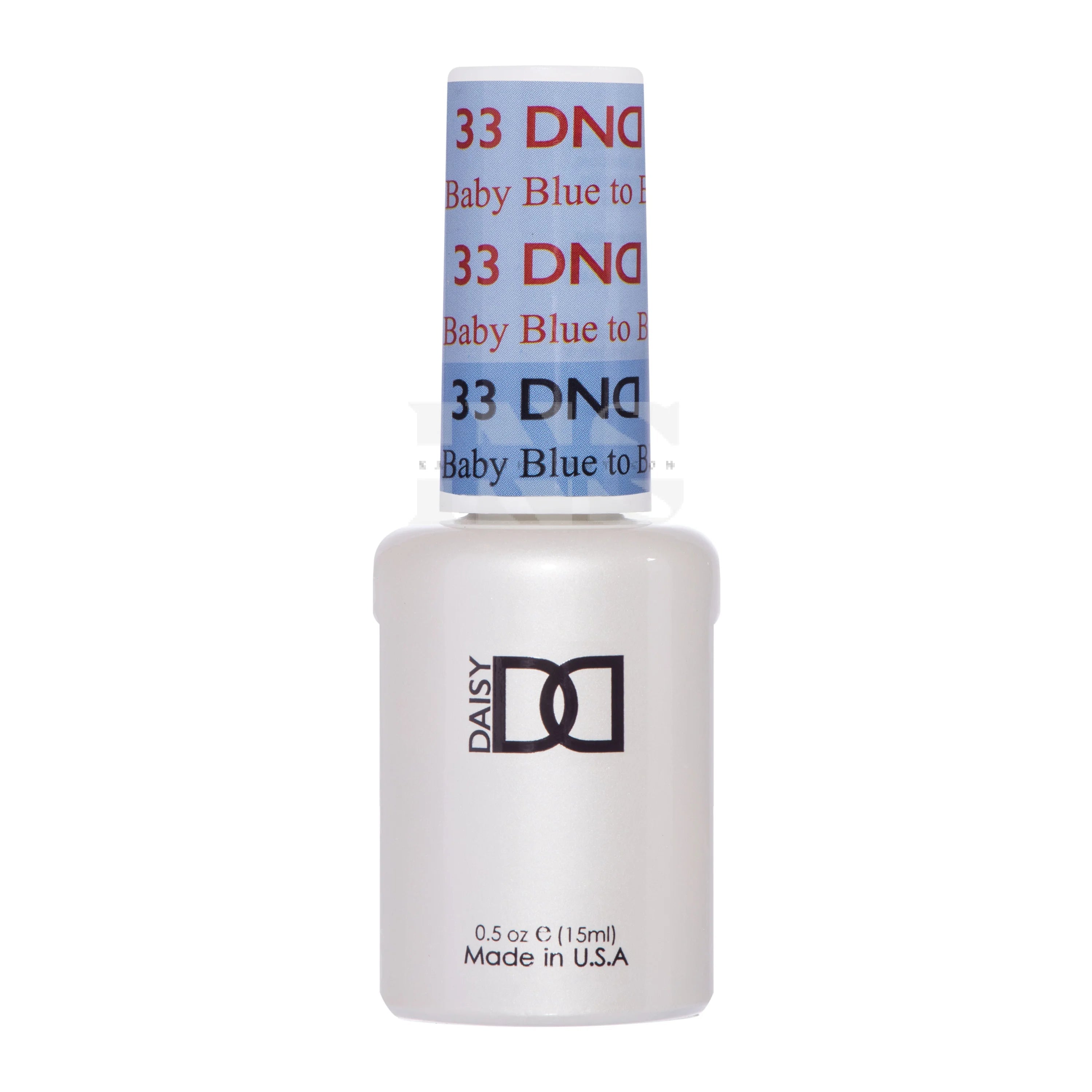 DND Gel - Mood - 33 Baby Blue to Blue Ink - Gel Polish