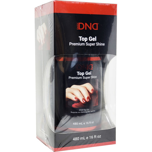 Dnd gel top premium super shine 16 oz - without free 0.5 oz