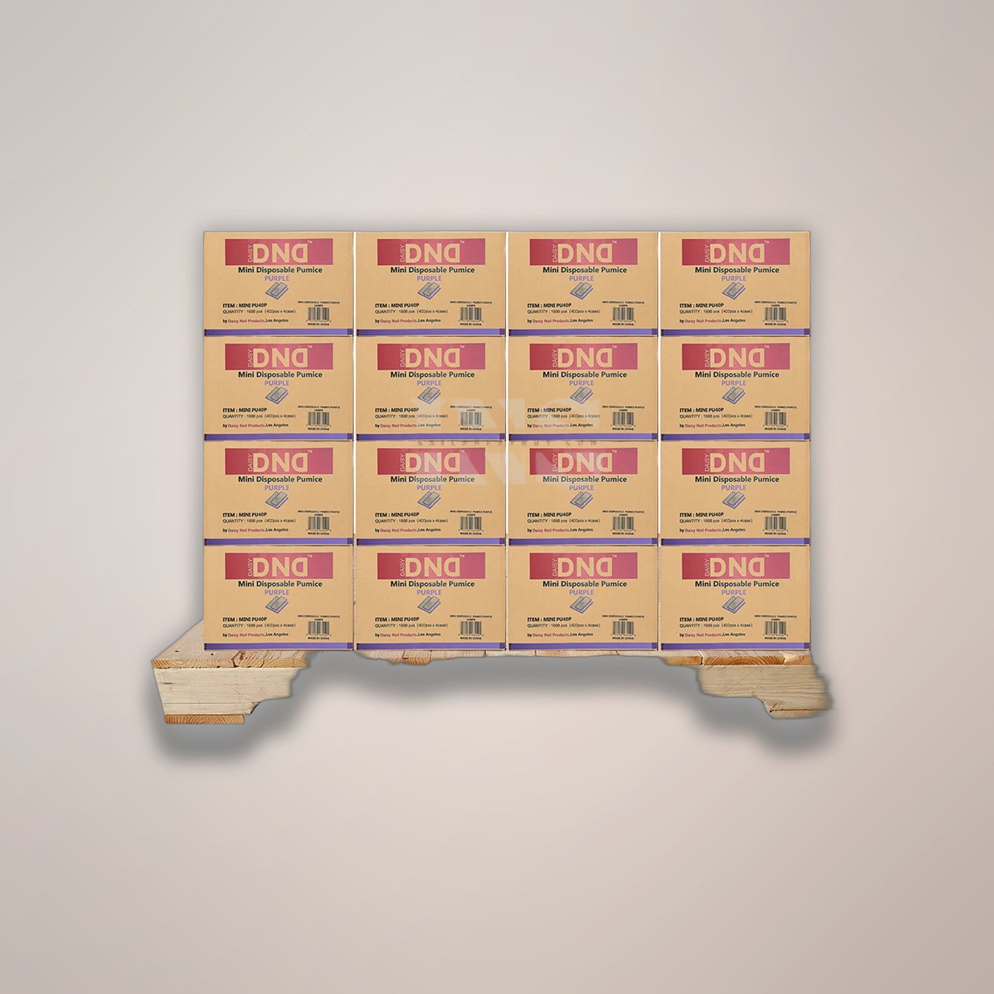 DND Mini Pumice Purple 1600/Case - 35/Case per PALLET (W2)