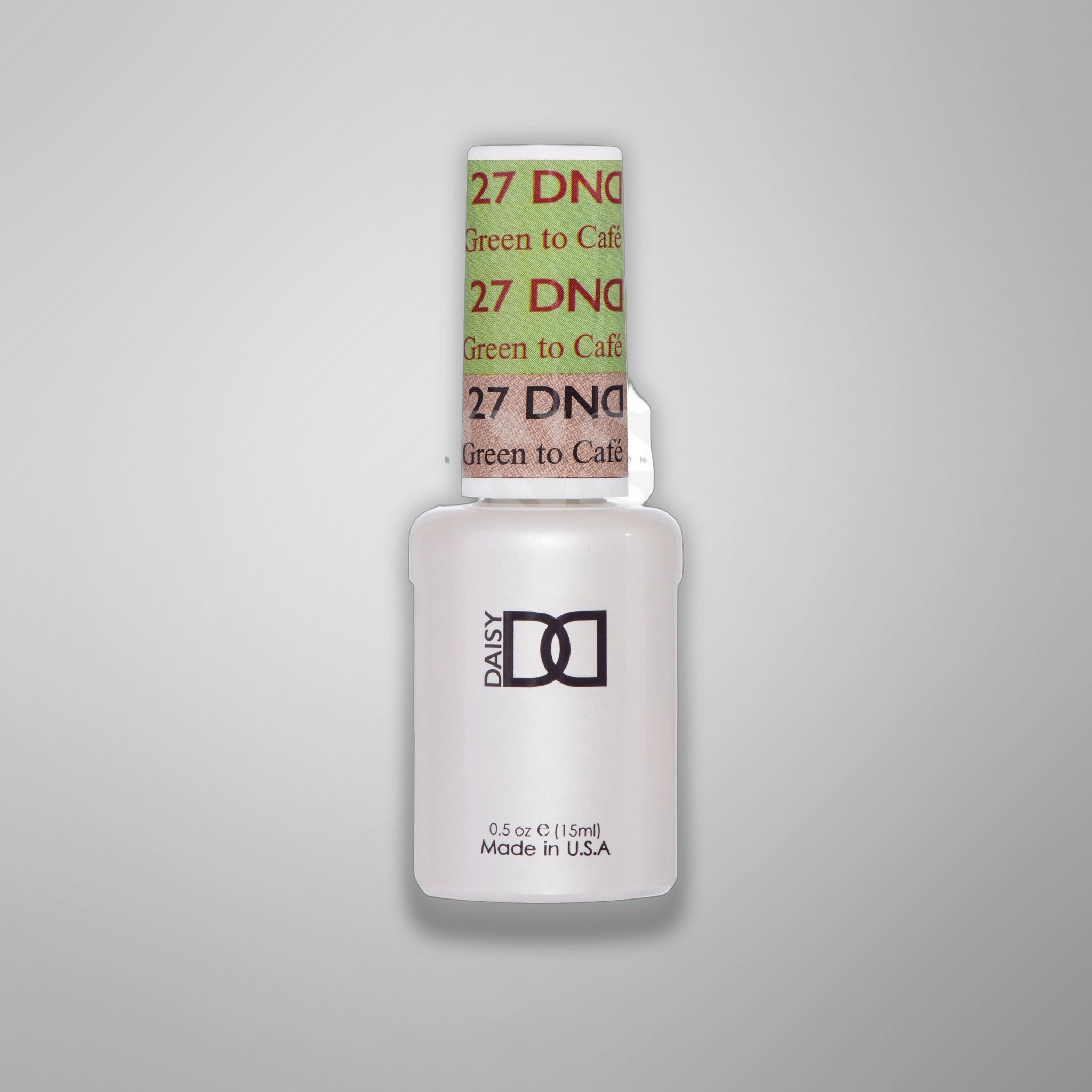 DND Gel - Mood - 27 Green to Café Latte