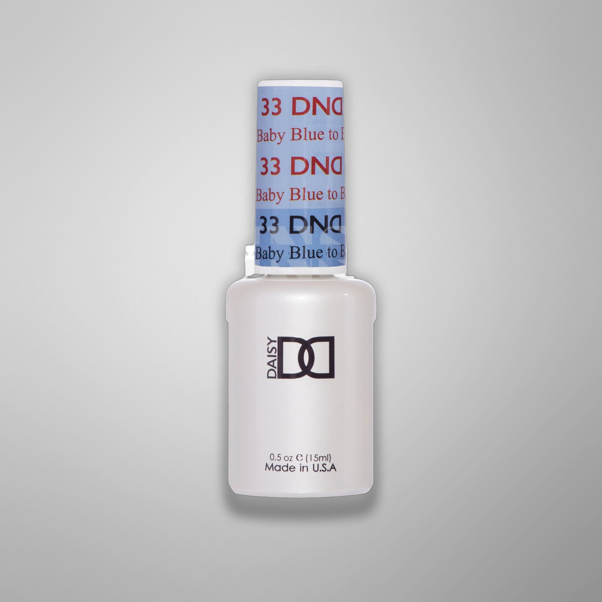 DND Gel - Mood - 33 Baby Blue to Blue Ink