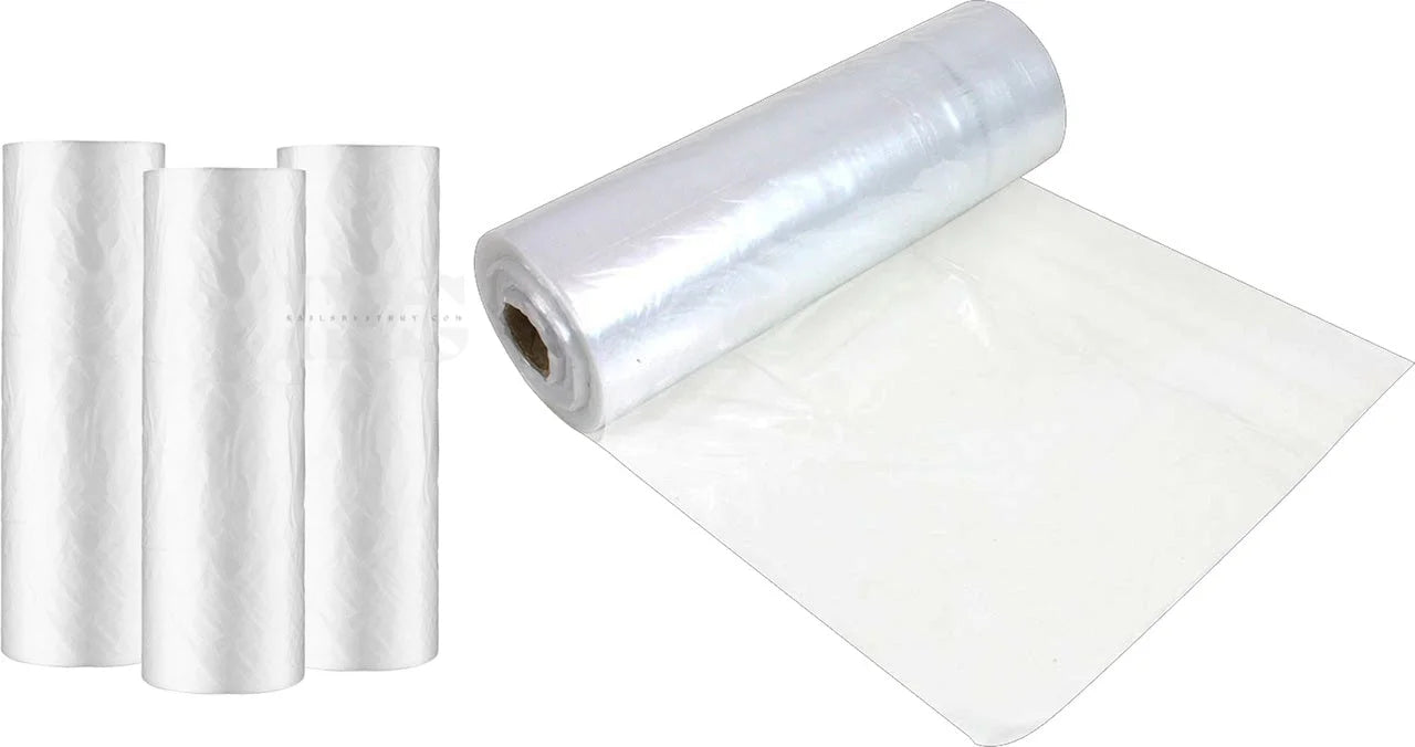 DND Paraffin Bags (Clear) 4/Rolls (560 bags) - Waxing