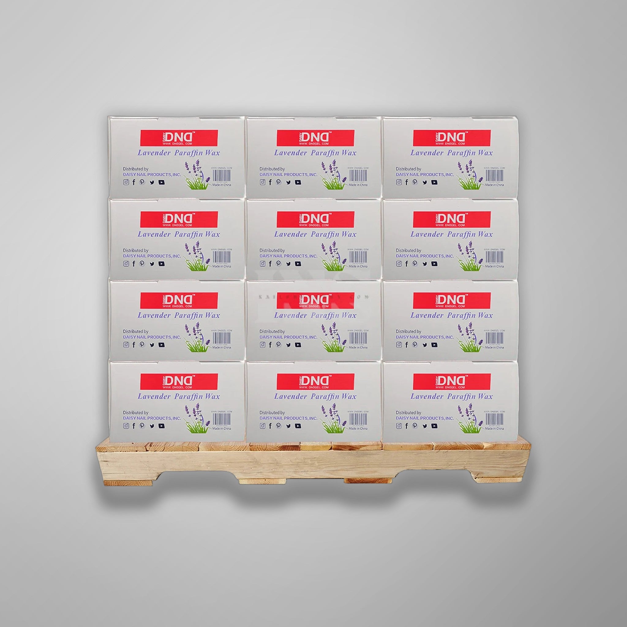 DND Paraffin Wax Lavender 36lbs/Case - 42/Case per PALLET (W2)