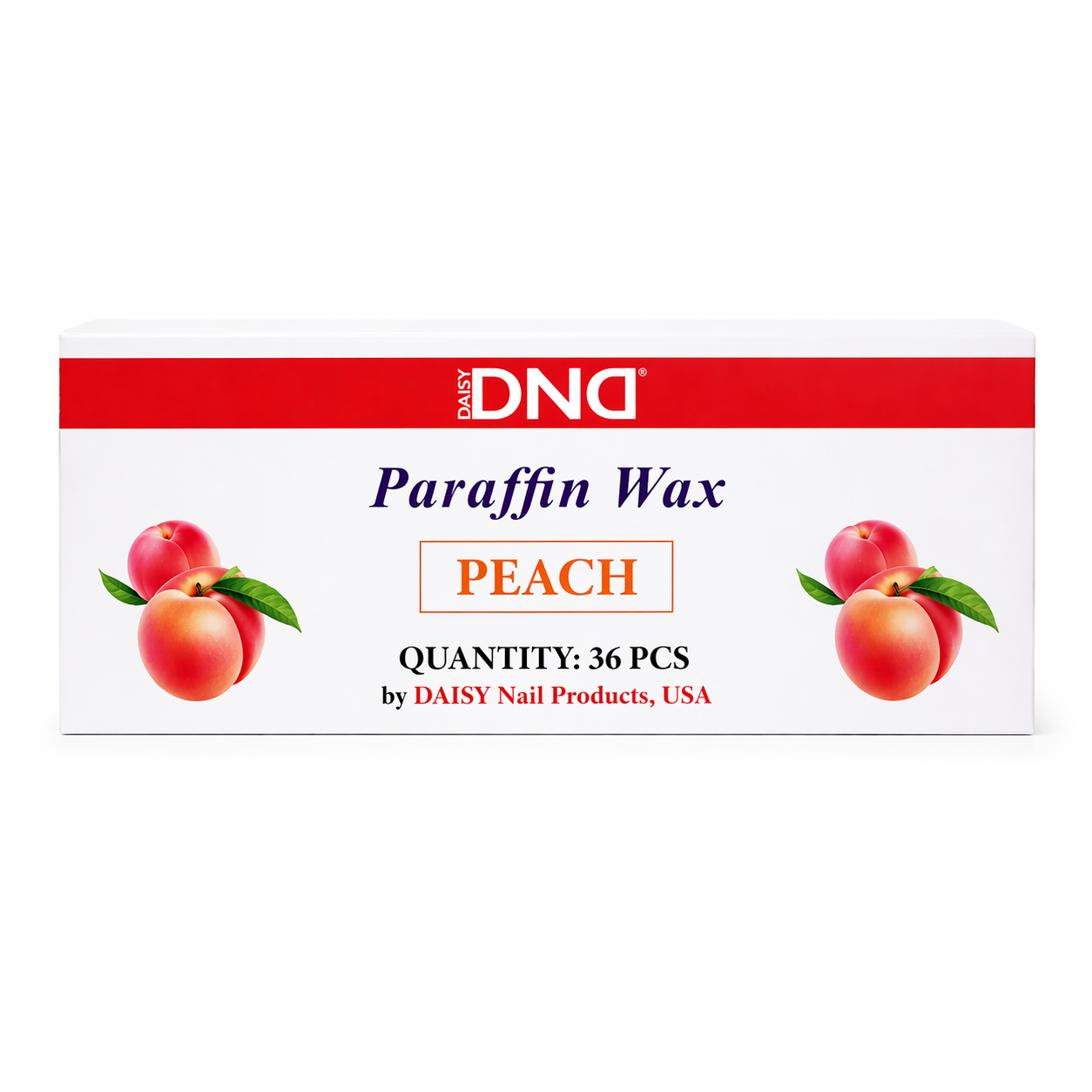 Dnd paraffin wax peach 36 lbs/box - paraffin wax