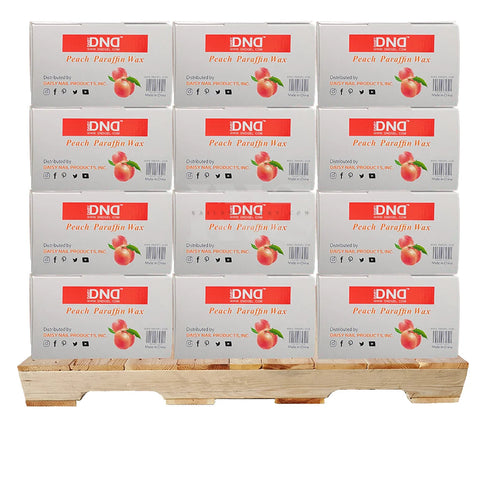 DND Paraffin Wax Peach 36lbs/Case-  42/Case per PALLET (W2)