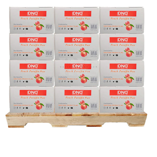 DND Paraffin Wax Peach 36lbs/Case- 42/Case per PALLET (W2) -