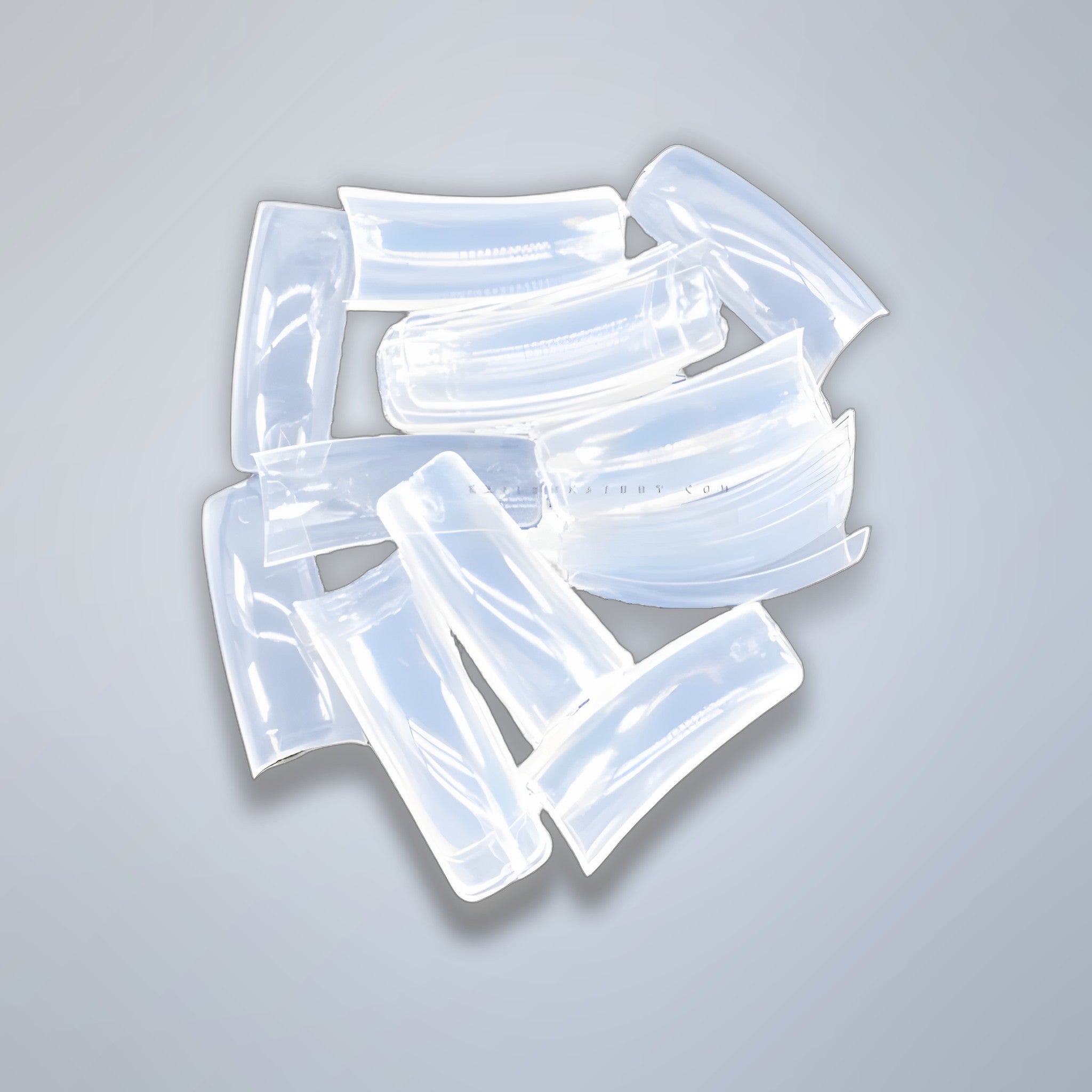 DND Tips Clear 50 pcs (10 pks)