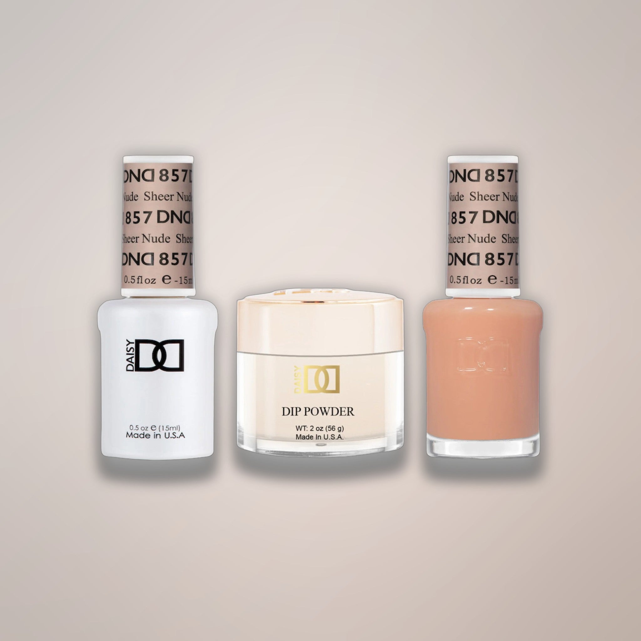 DND Trio - 857 Sheer Nude