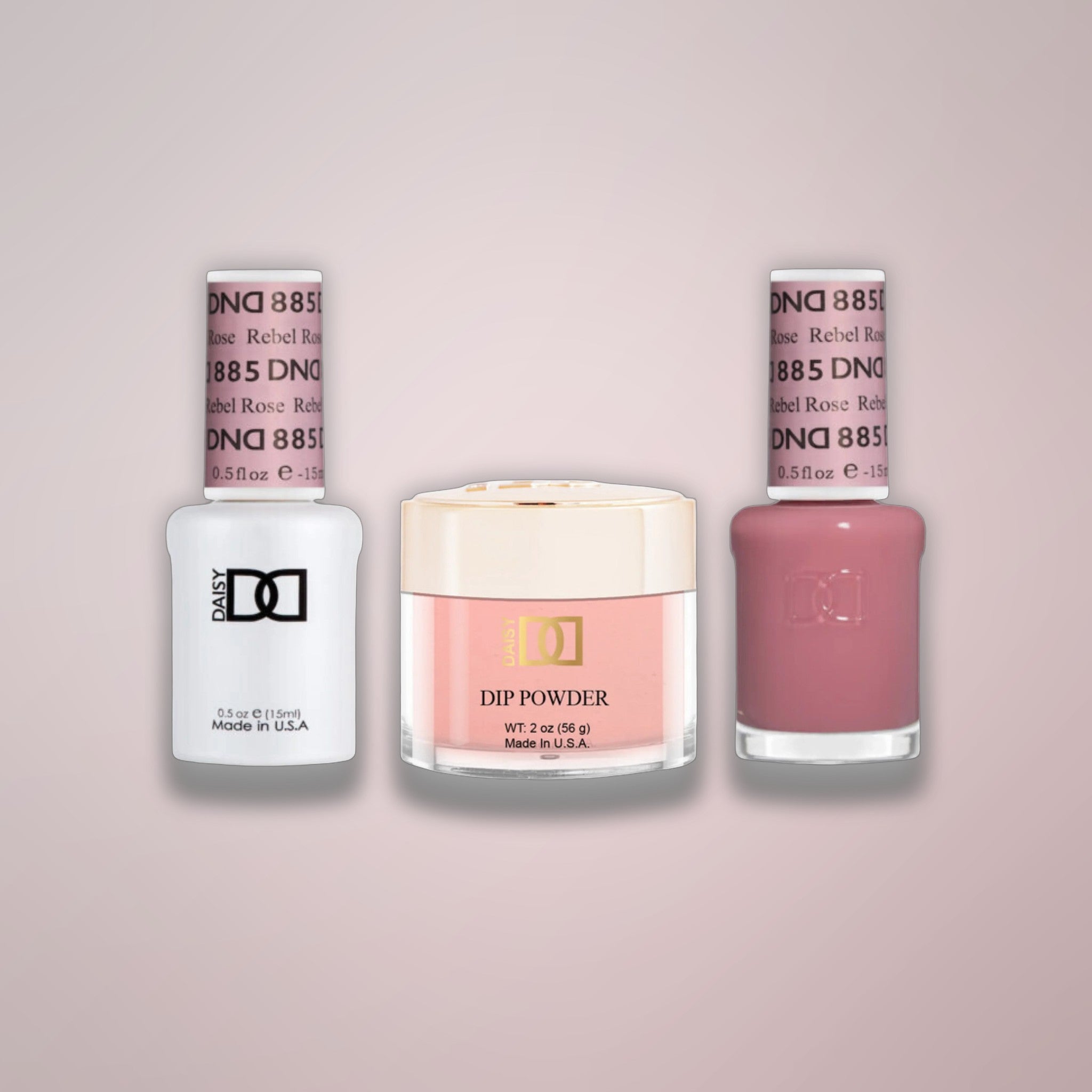 DND Trio - 885 Rebel Rose