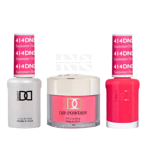 DND Trio - 414 Summer Hot Pink - Gel Polish