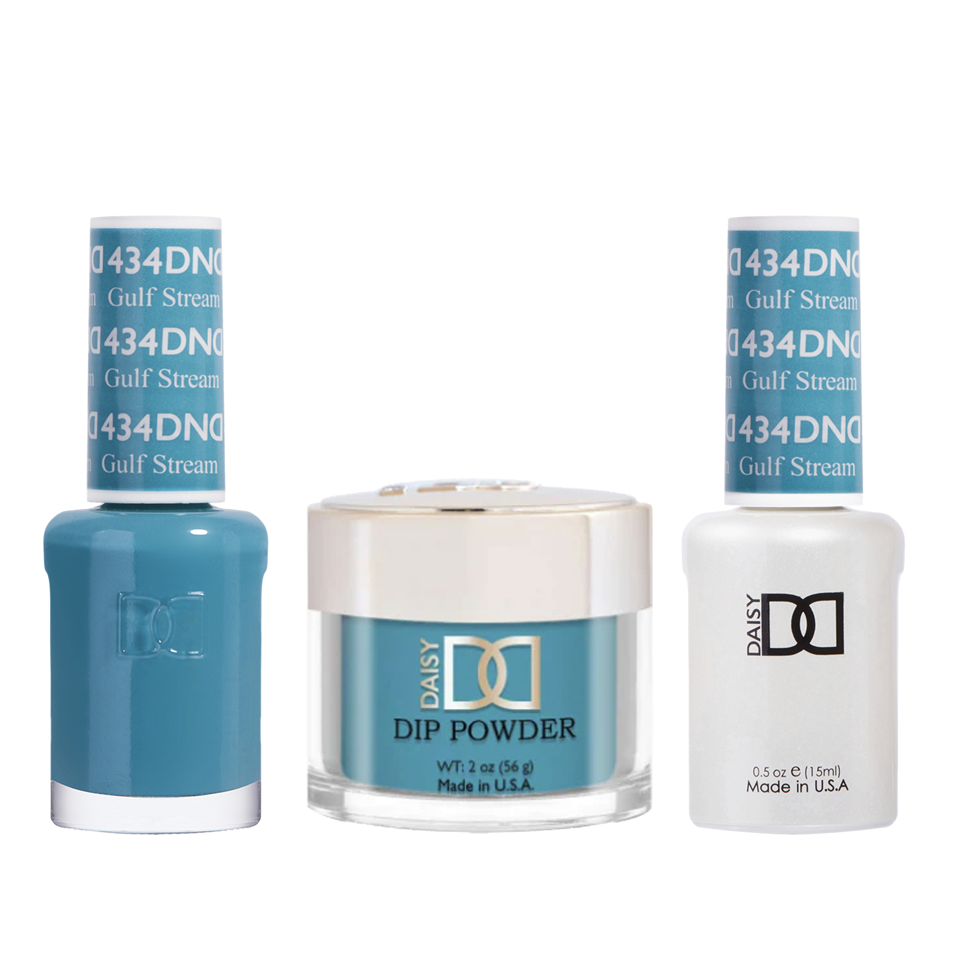 Dnd trio - 434 gulf stream - gel polish