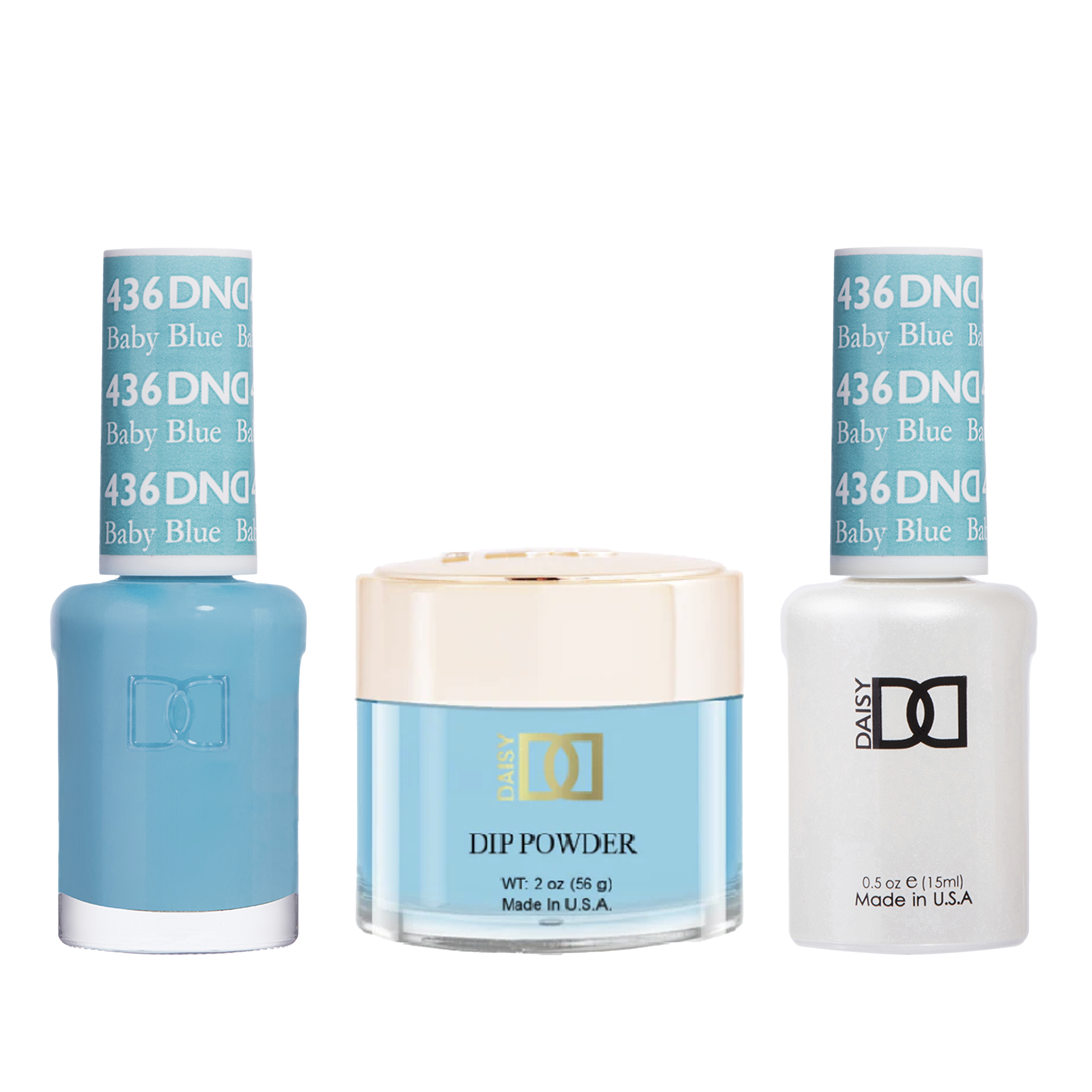 Dnd trio - 436 baby blue - gel polish