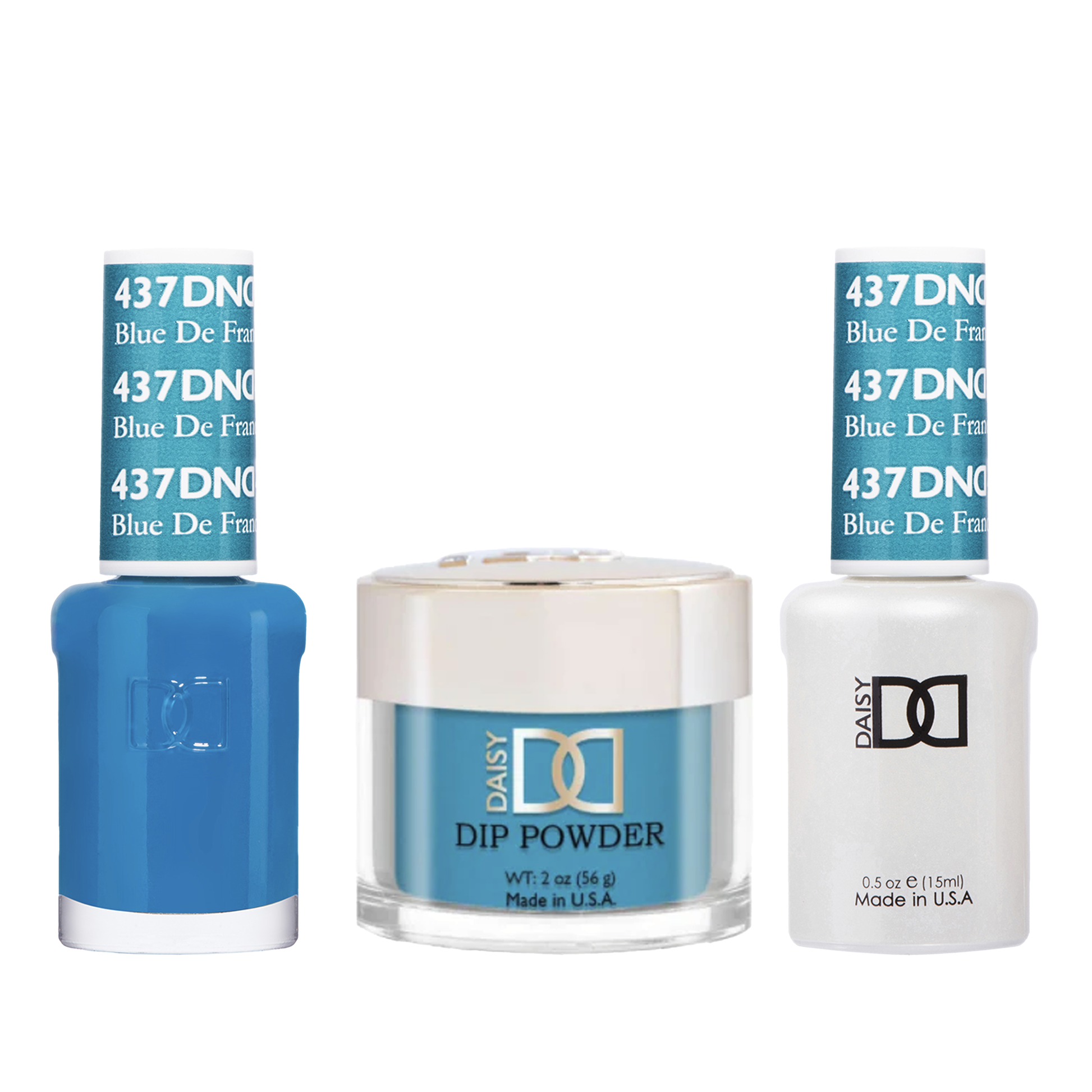 Dnd trio - 437 blue de france - gel polish