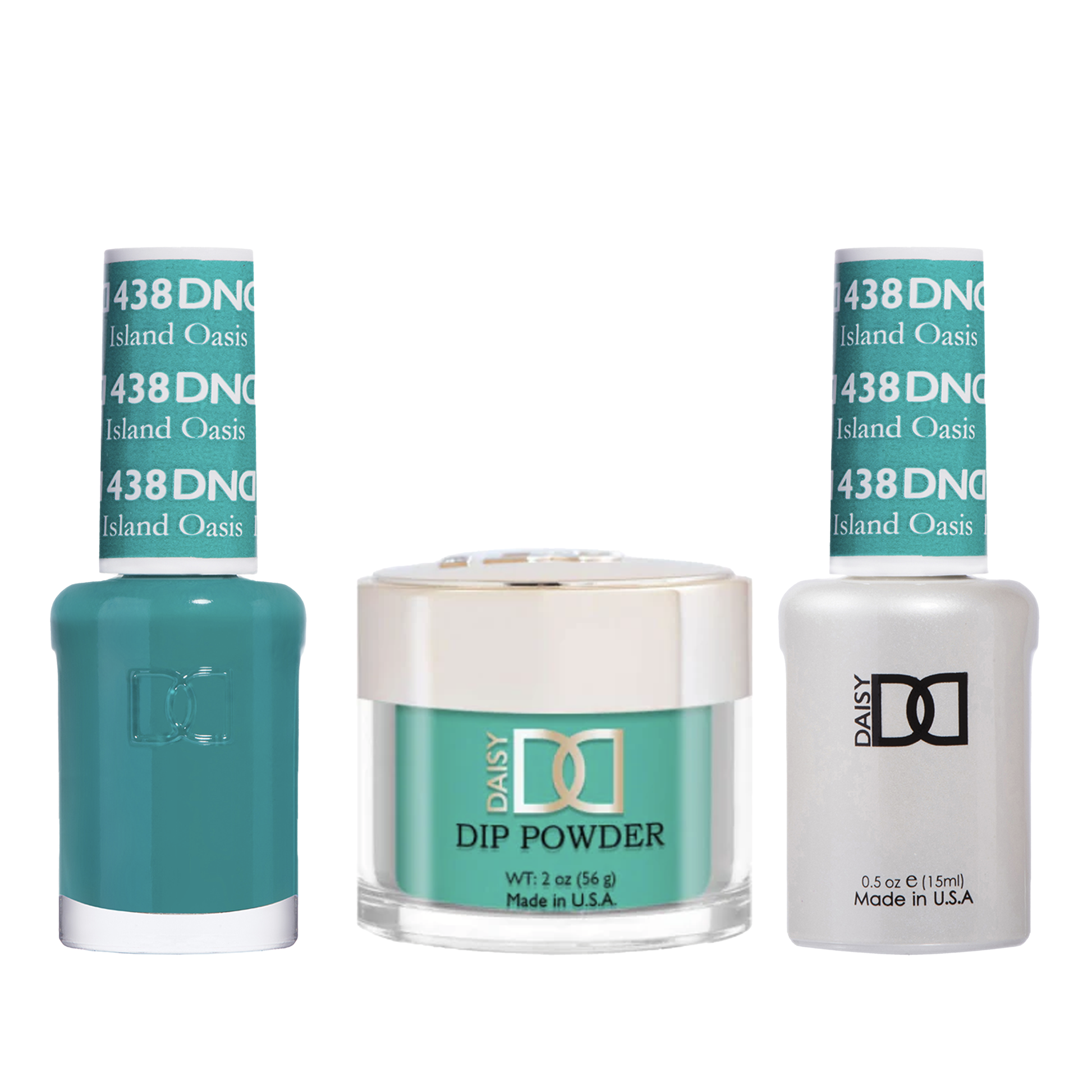 Dnd trio - 438 island oasis - gel polish