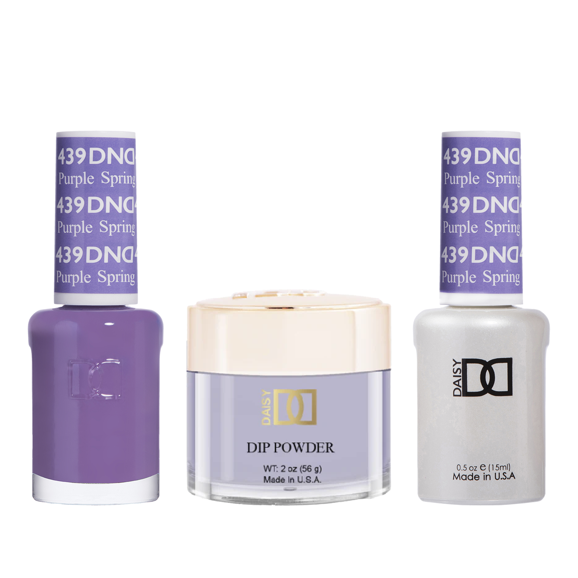 Dnd trio - 439 purple spring - gel polish