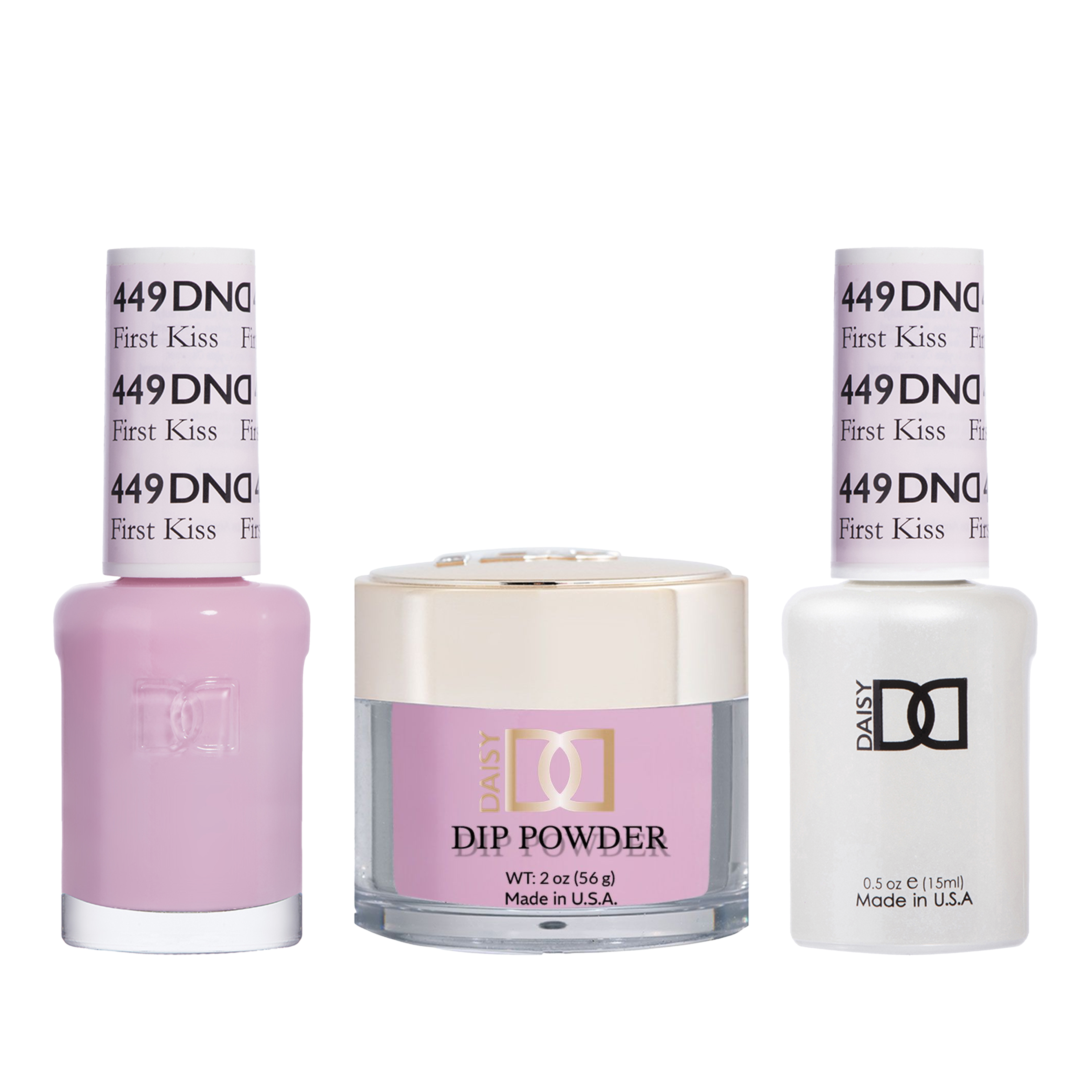 Dnd trio - 449 first kiss - gel polish