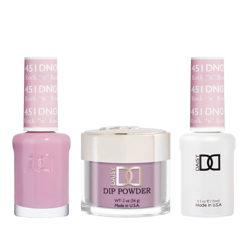 Dnd trio - 451 rock ’’n’’ rose - gel polish