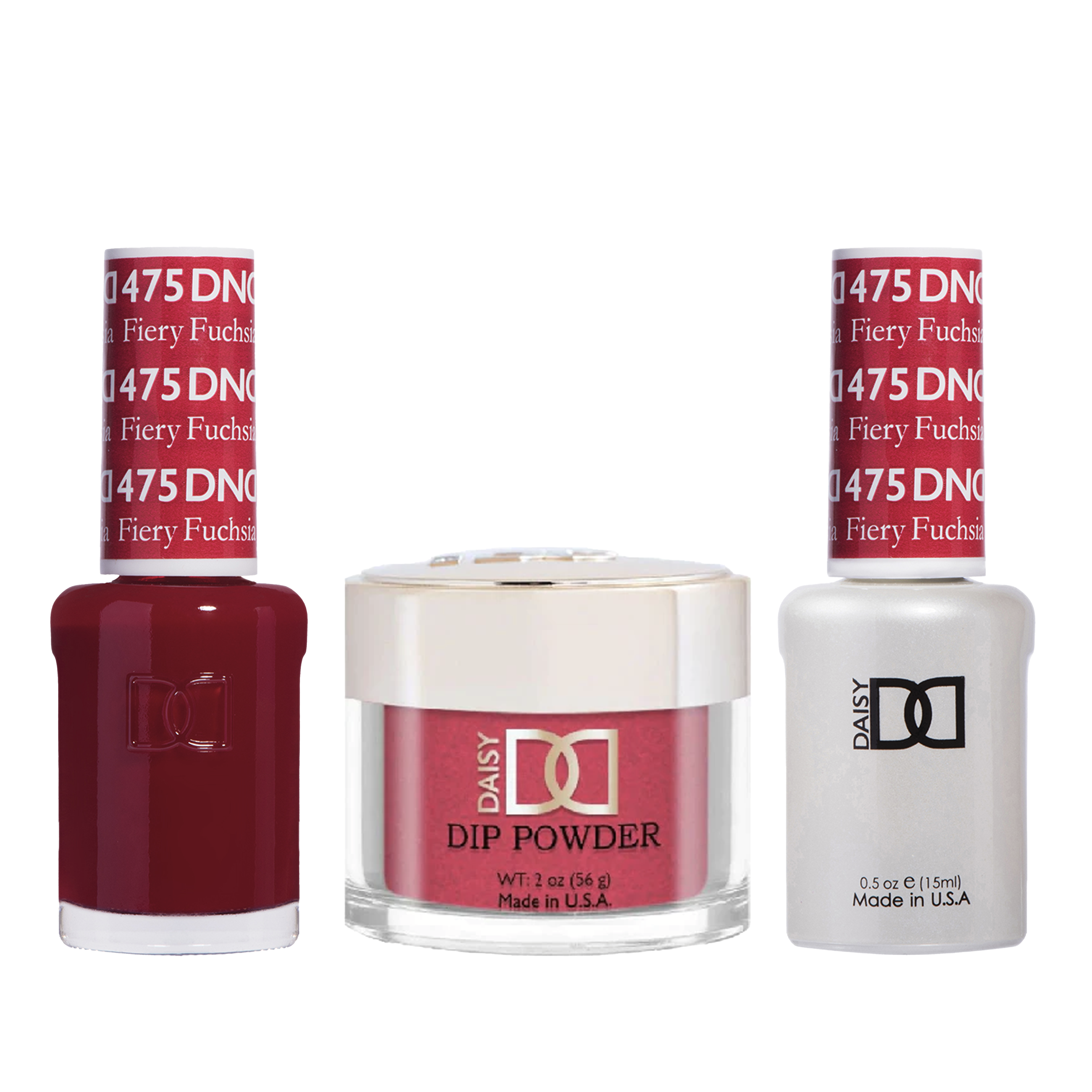 Dnd trio - 475 fiery fuchsia - gel polish