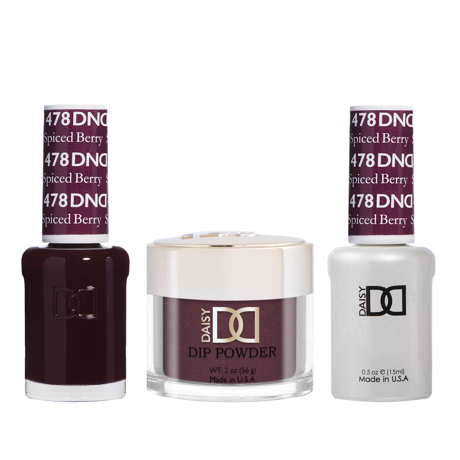 Dnd trio - 478 spiced berry - gel polish