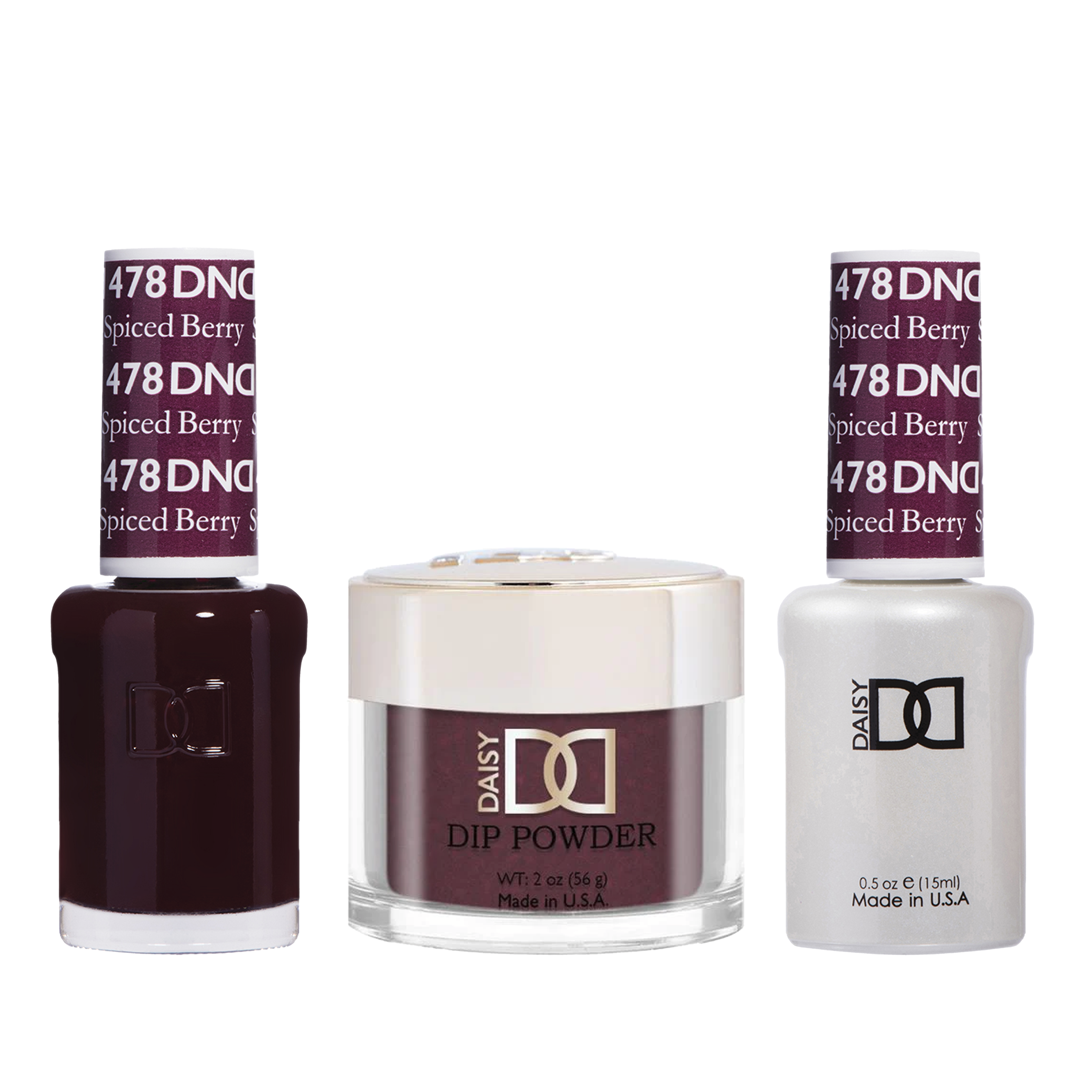 Dnd trio - 478 spiced berry - gel polish