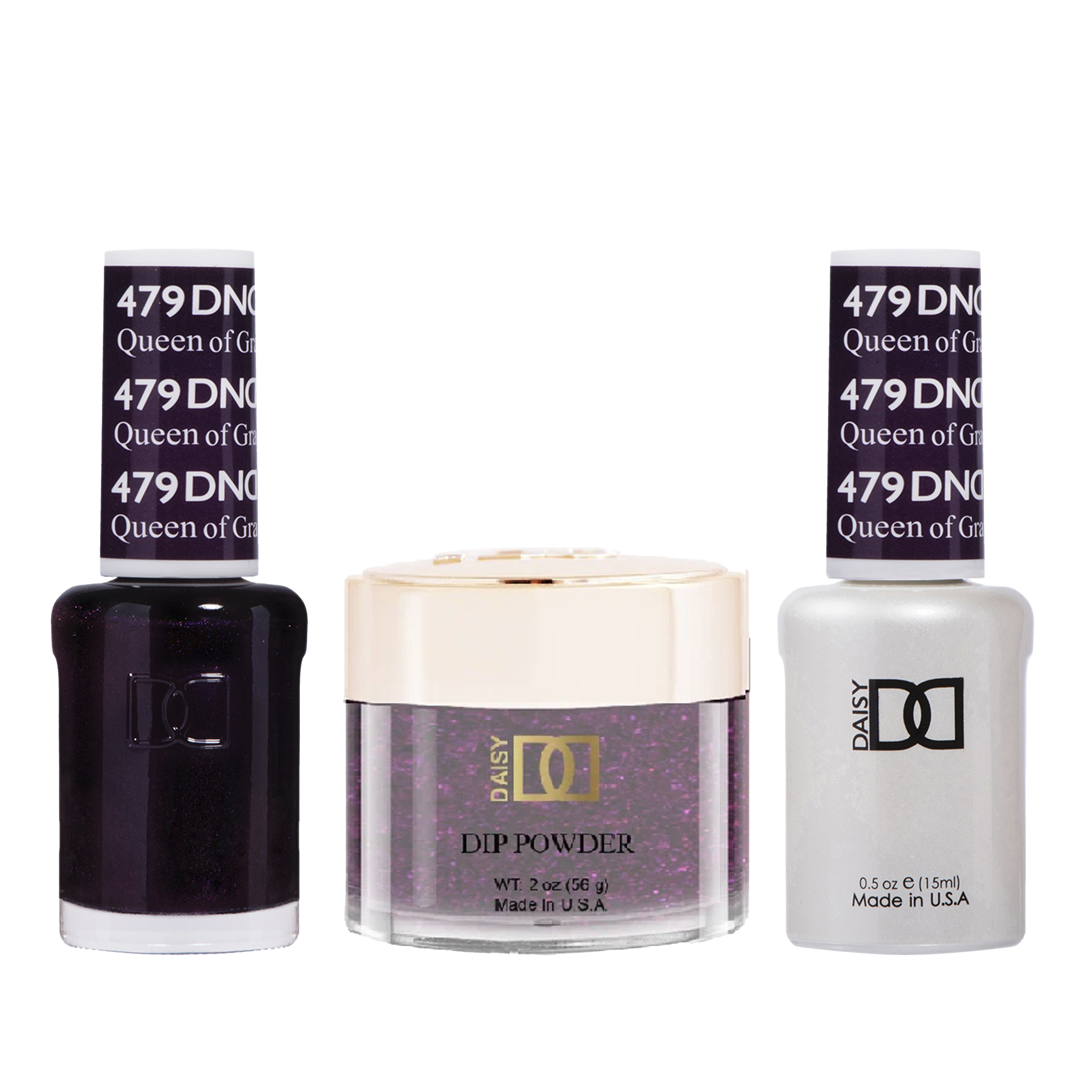 Dnd trio - 479 queen of grape - gel polish
